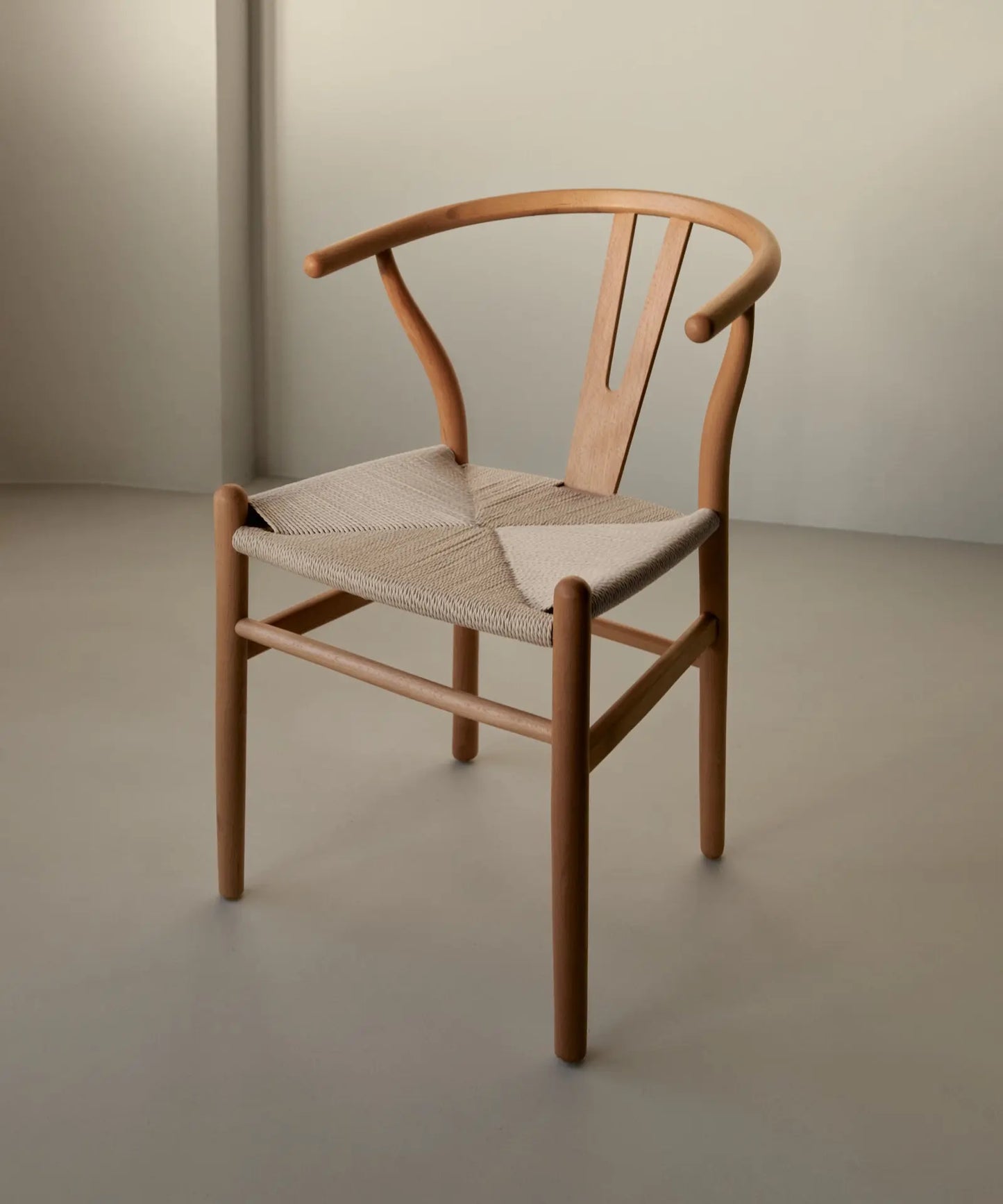 54992837935490 Silla de Madera y Cuerda Trenzada Uish Sillas de madera Northdeco