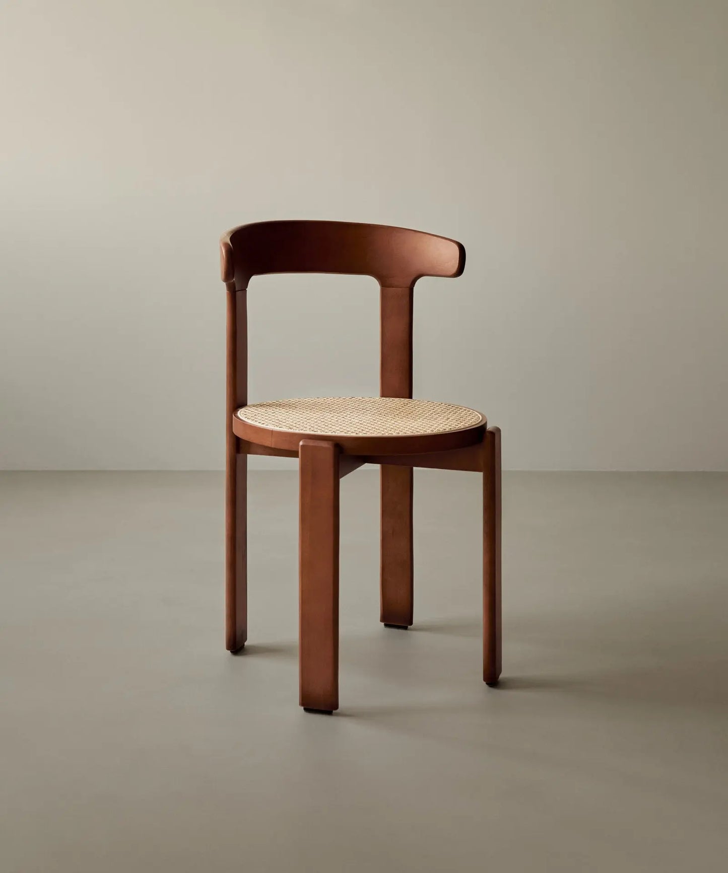 55785480290690 Silla de Comedor en Madera y Ratán Delia Sillas de Madera Northdeco