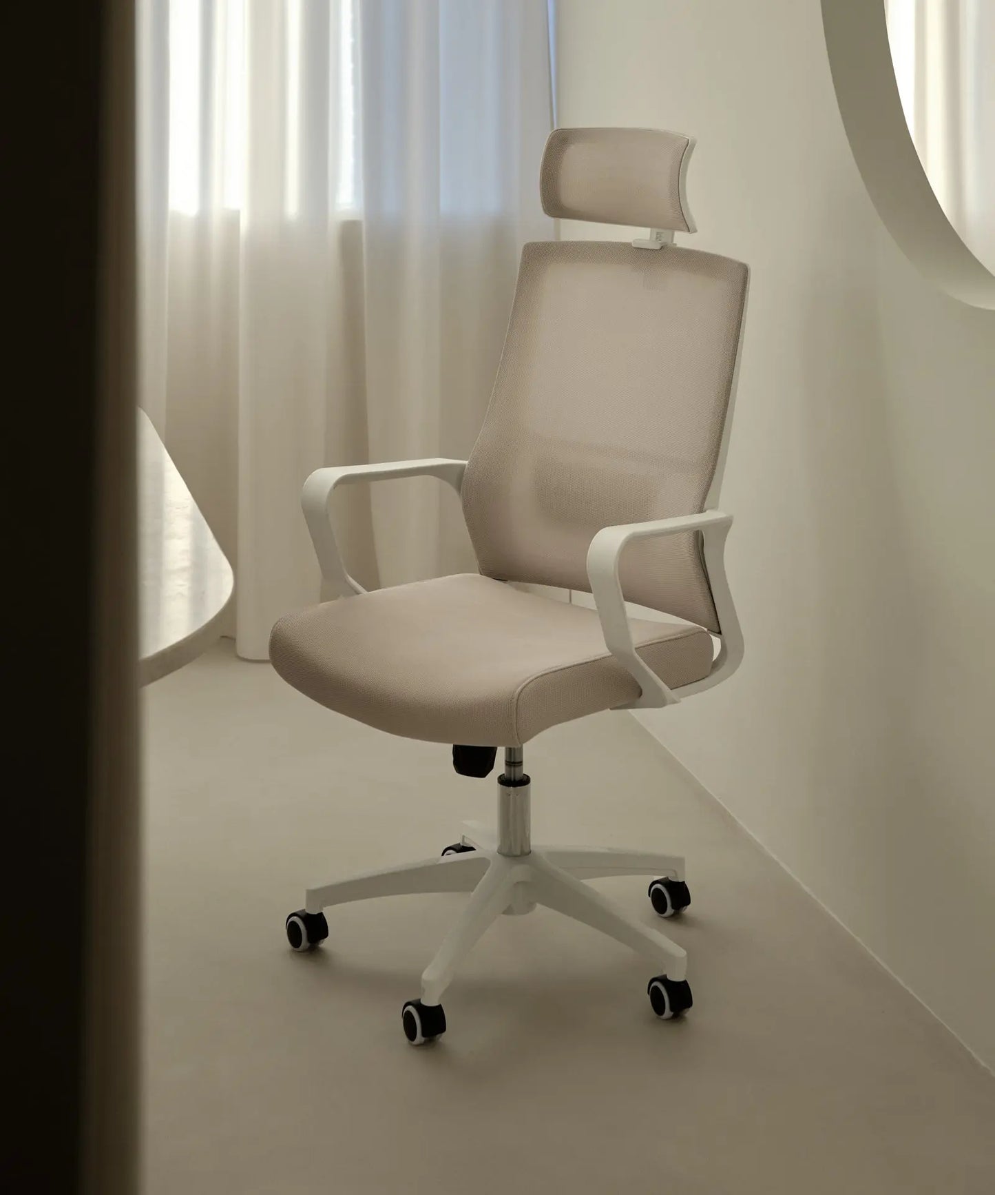 49941860778321 Silla Oficina Ergonómica de Nylon y Polipropileno Zenith Sillas de Oficina Northdeco