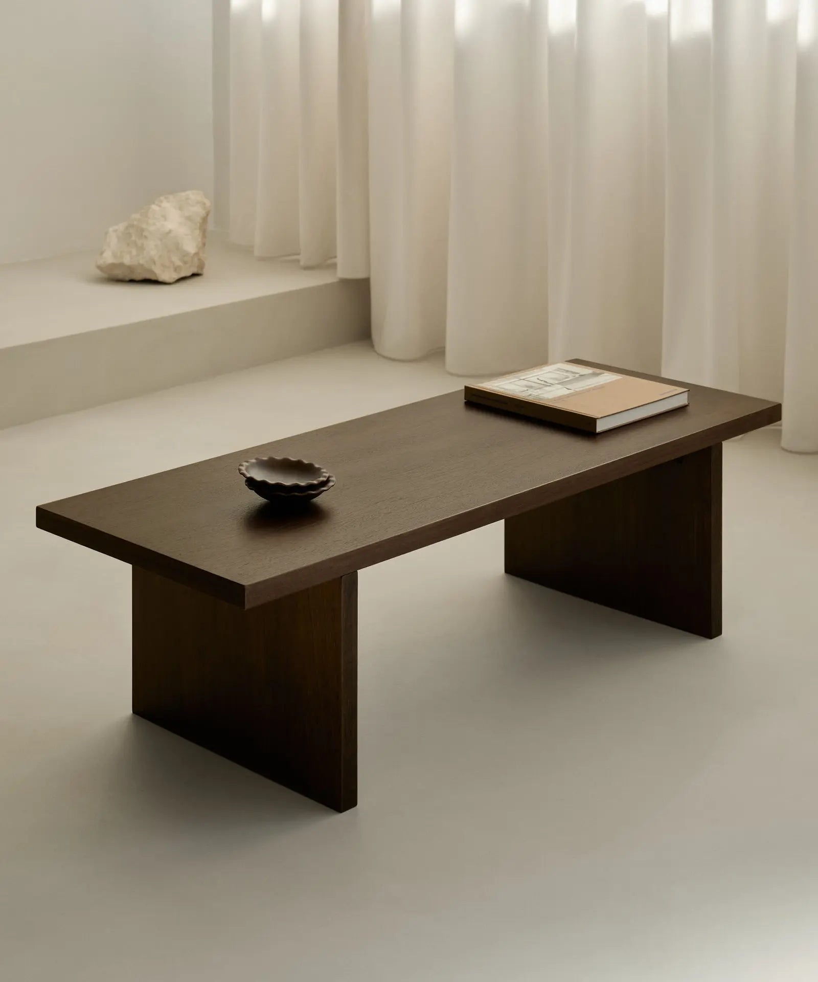 Rectangular Wooden Coffee Table Tokyo (120x45 cm) – Northdeco