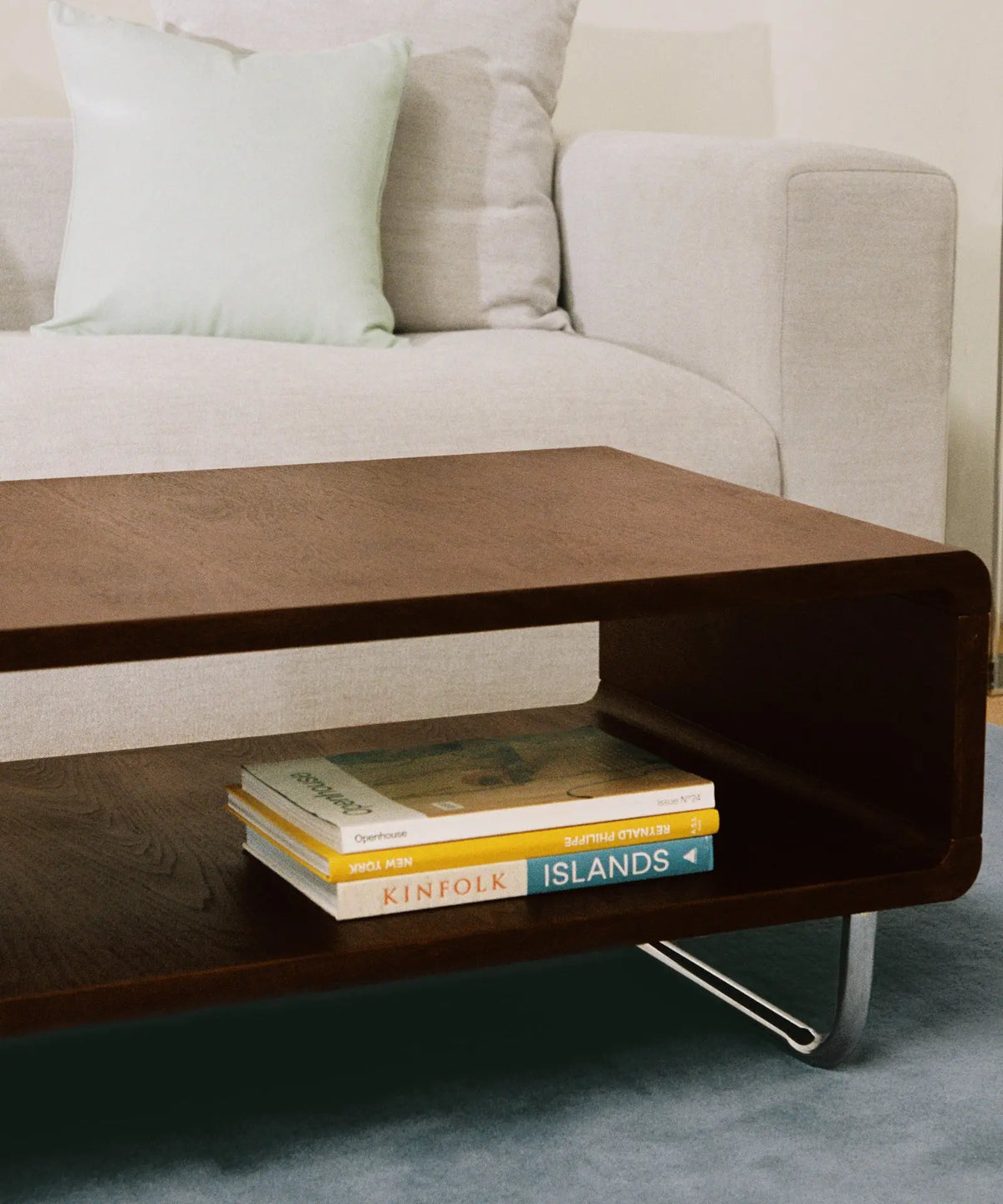 56431910453634 Mesa de Centro Rectangular en Madera Samira (100x60 cm) Mesas de Madera Northdeco