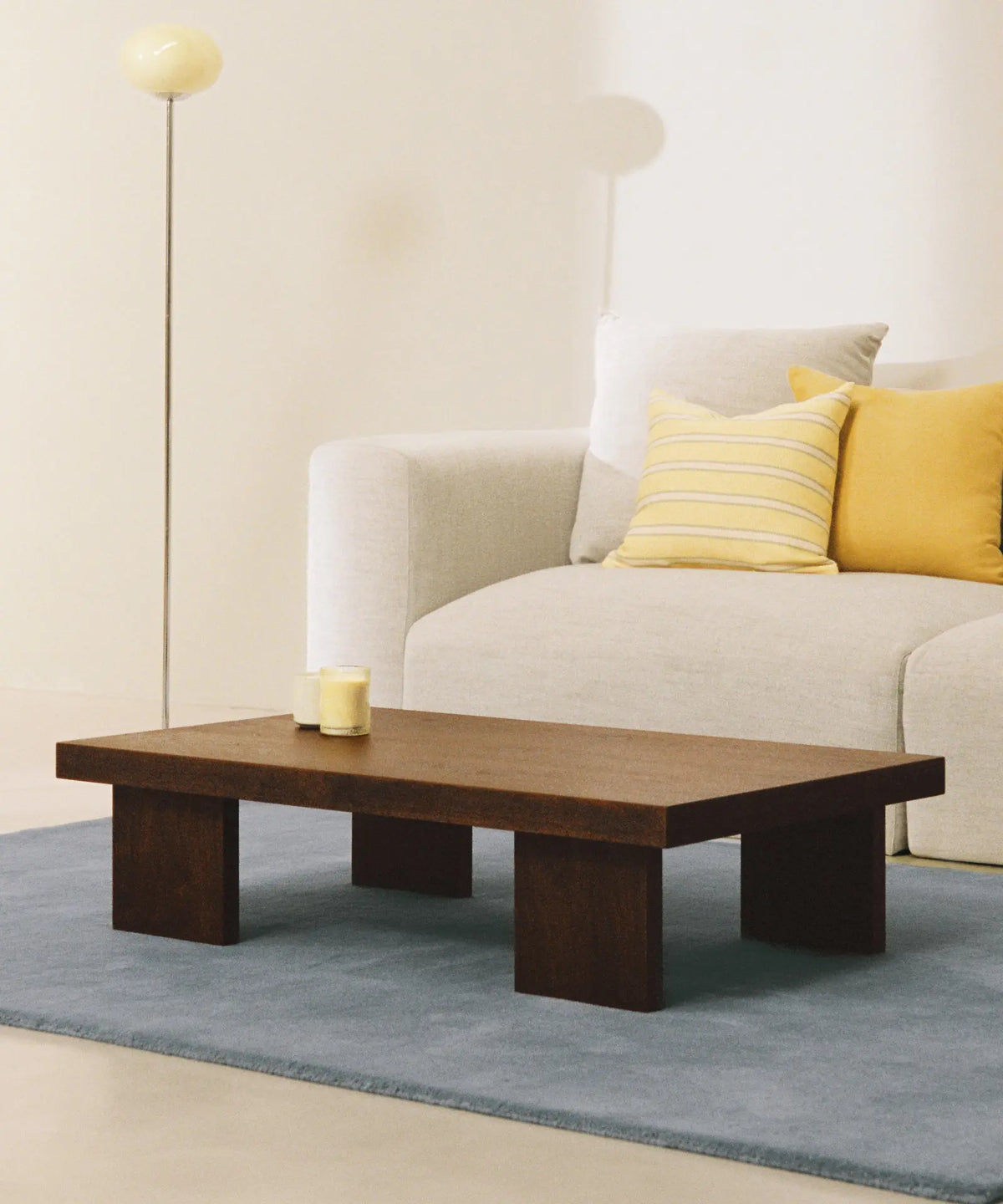 56431807332738 Mesa de Centro Rectangular en Madera Nami (100x60 cm) Mesas de Madera Northdeco