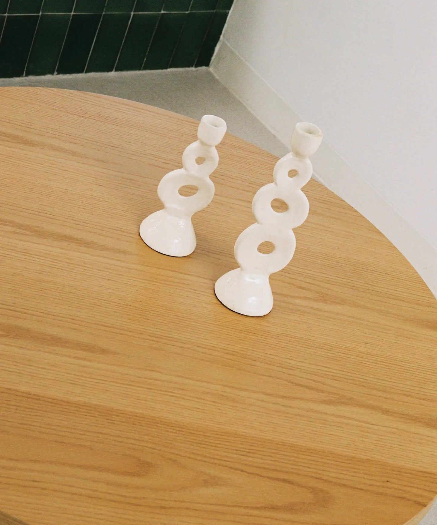49046401319249 Mesa de Centro Redonda en Madera Odette (80 cm) Mesas de Madera Northdeco