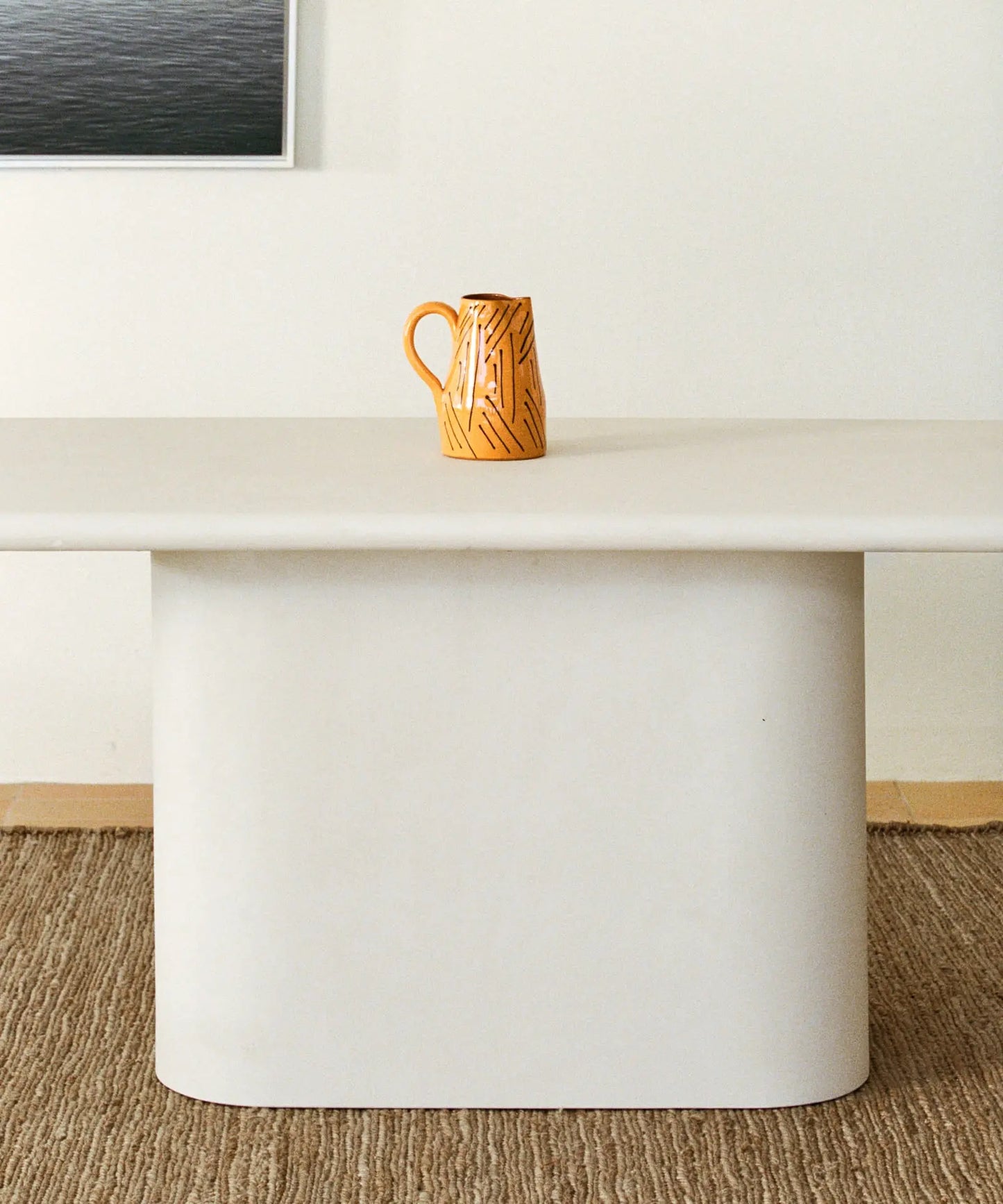 56519273709954 Mesa de Comedor en Microcemento Alina Mesa de comedor Northdeco