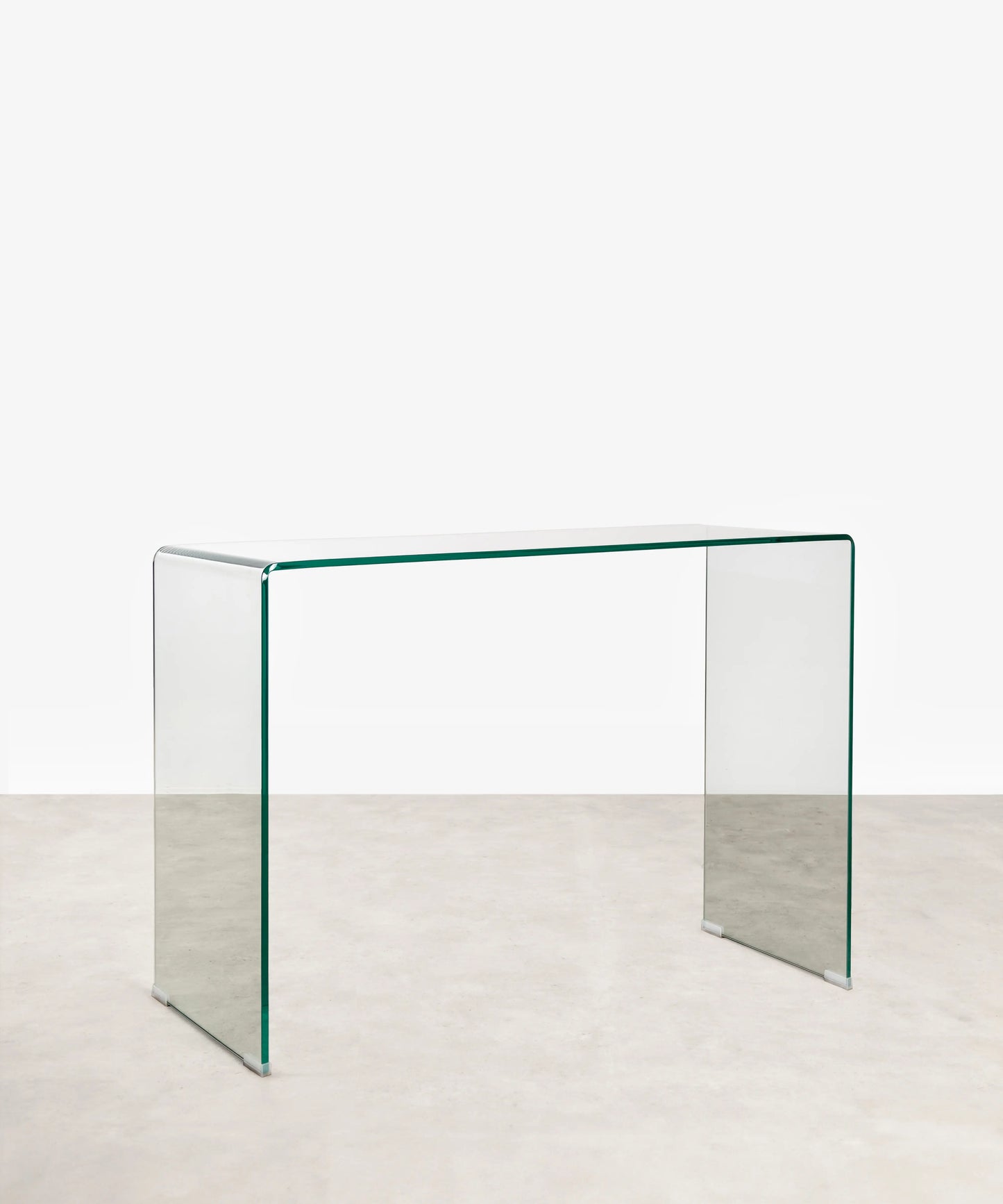 Mesa Consola de Cristal Cheval 125 cm Mesa Centro Northdeco