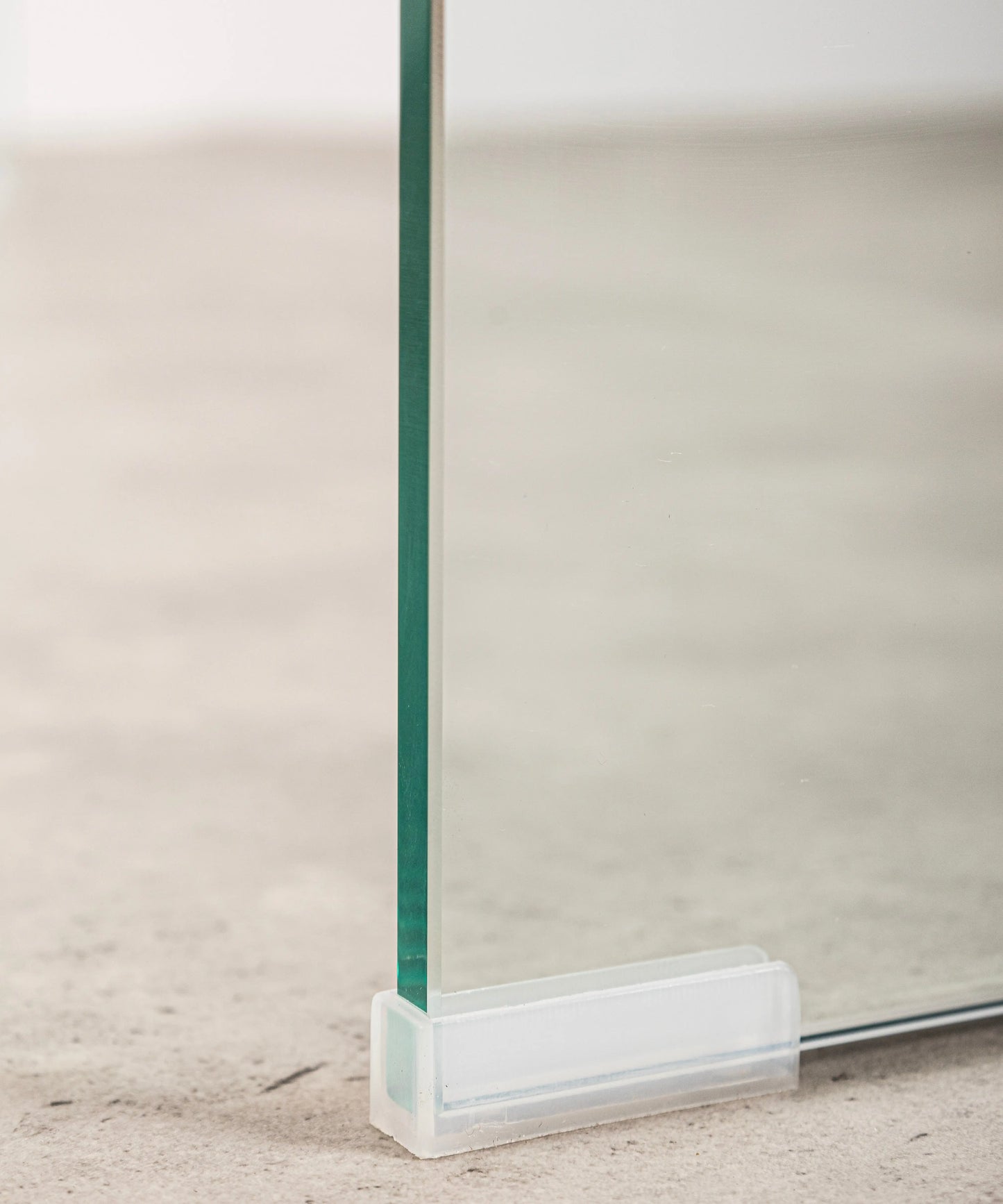 Mesa Consola de Cristal Cheval 125 cm Mesa Centro Northdeco