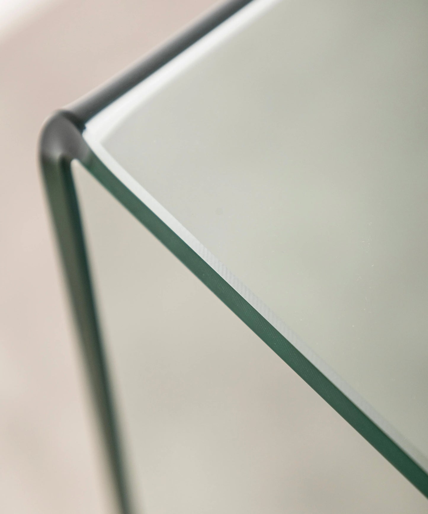 Mesa Consola de Cristal Cheval 125 cm Mesa Centro Northdeco