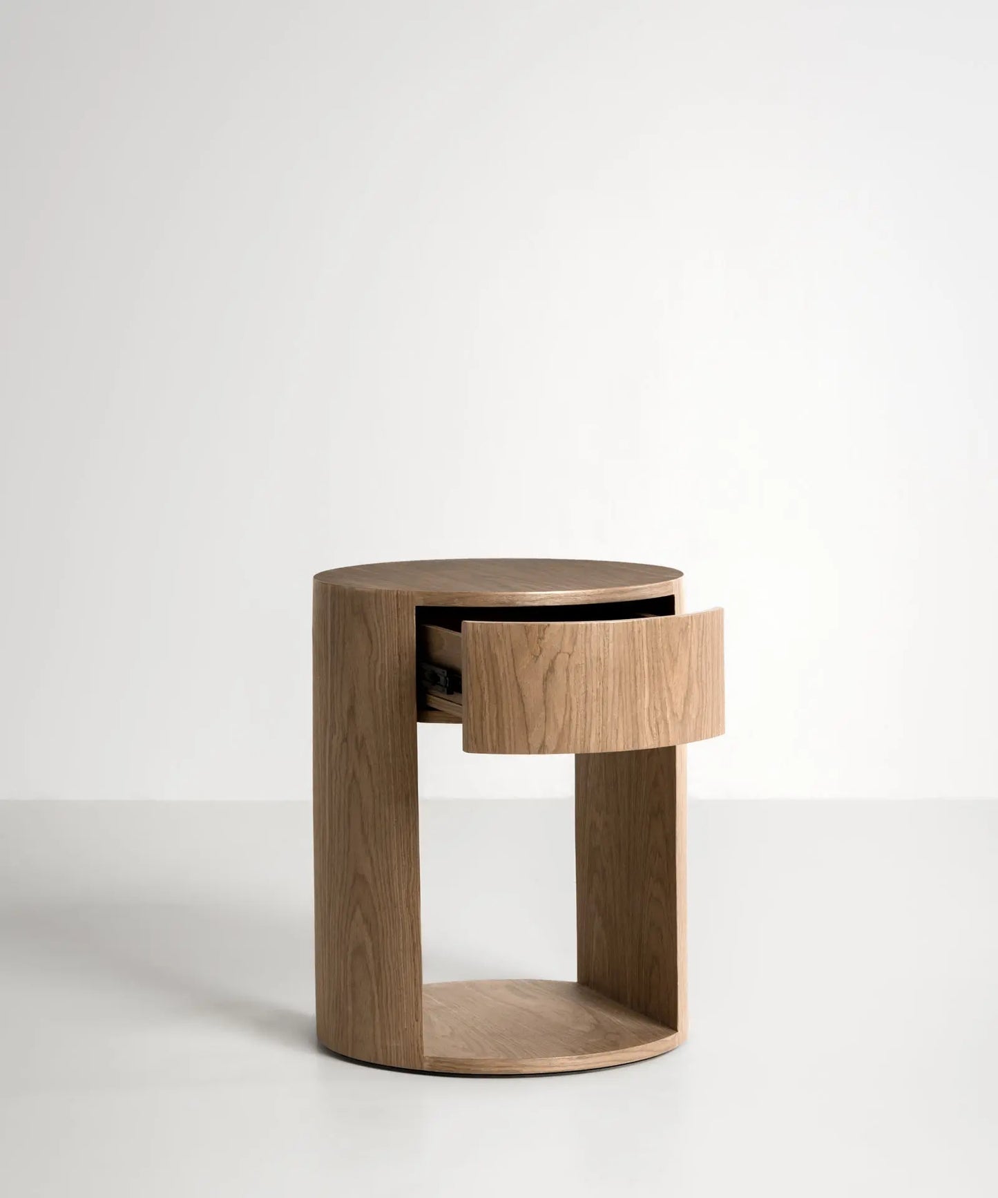 56593820025218 Mesita de Noche de Madera Abbie Mesas de Madera Northdeco