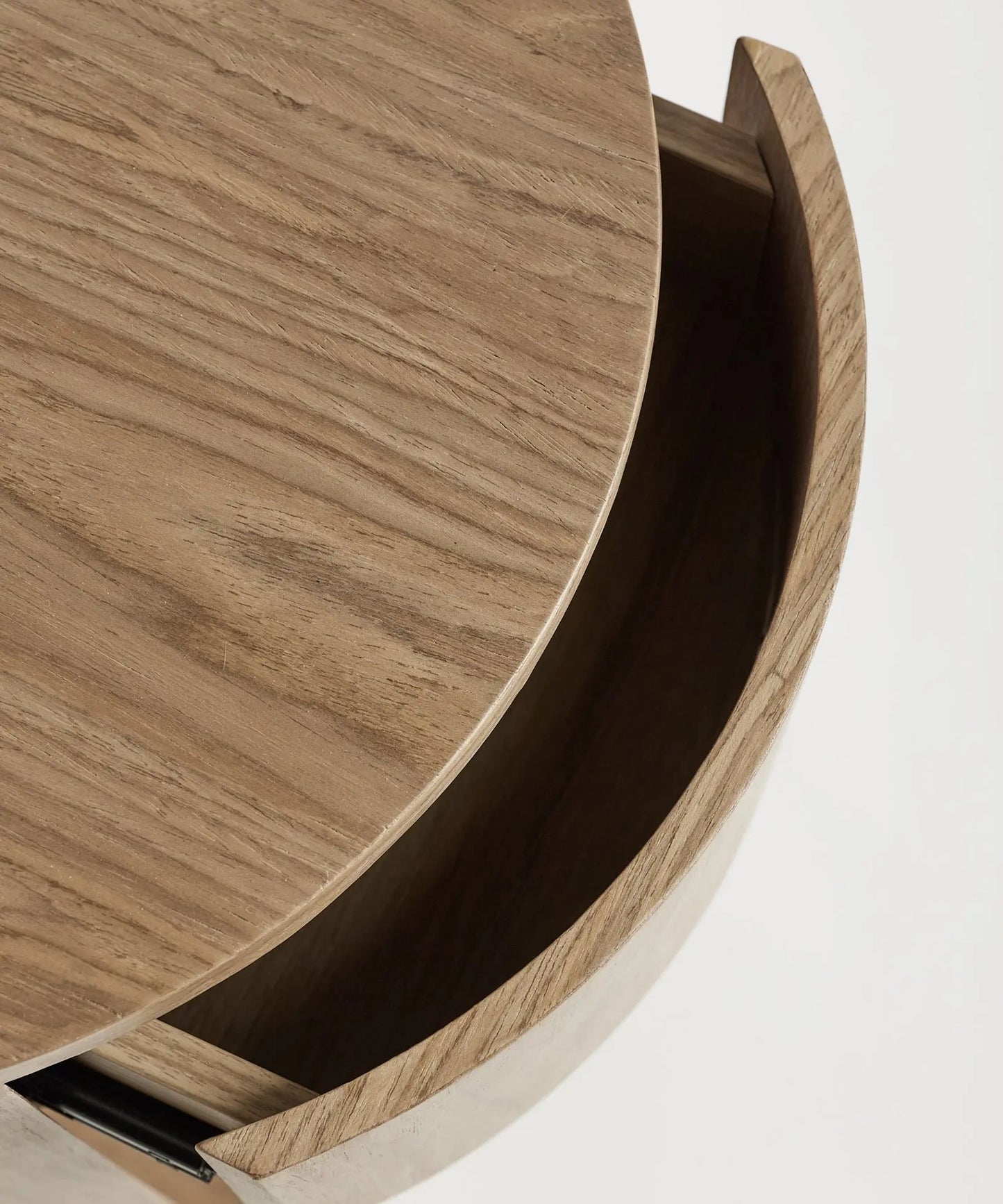 56593820025218 Mesita de Noche de Madera Abbie Mesas de Madera Northdeco