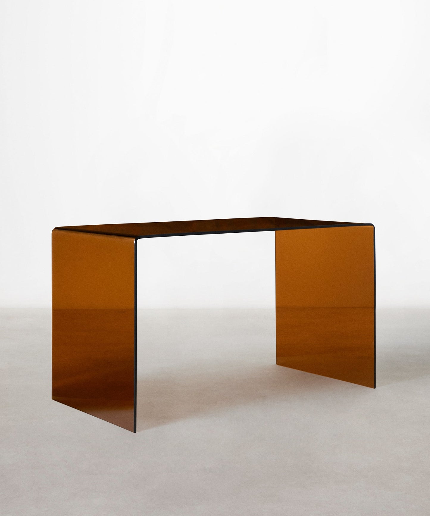 55417403310466 Mesa Escritorio de Cristal Cheval 125 cm Consolas Northdeco