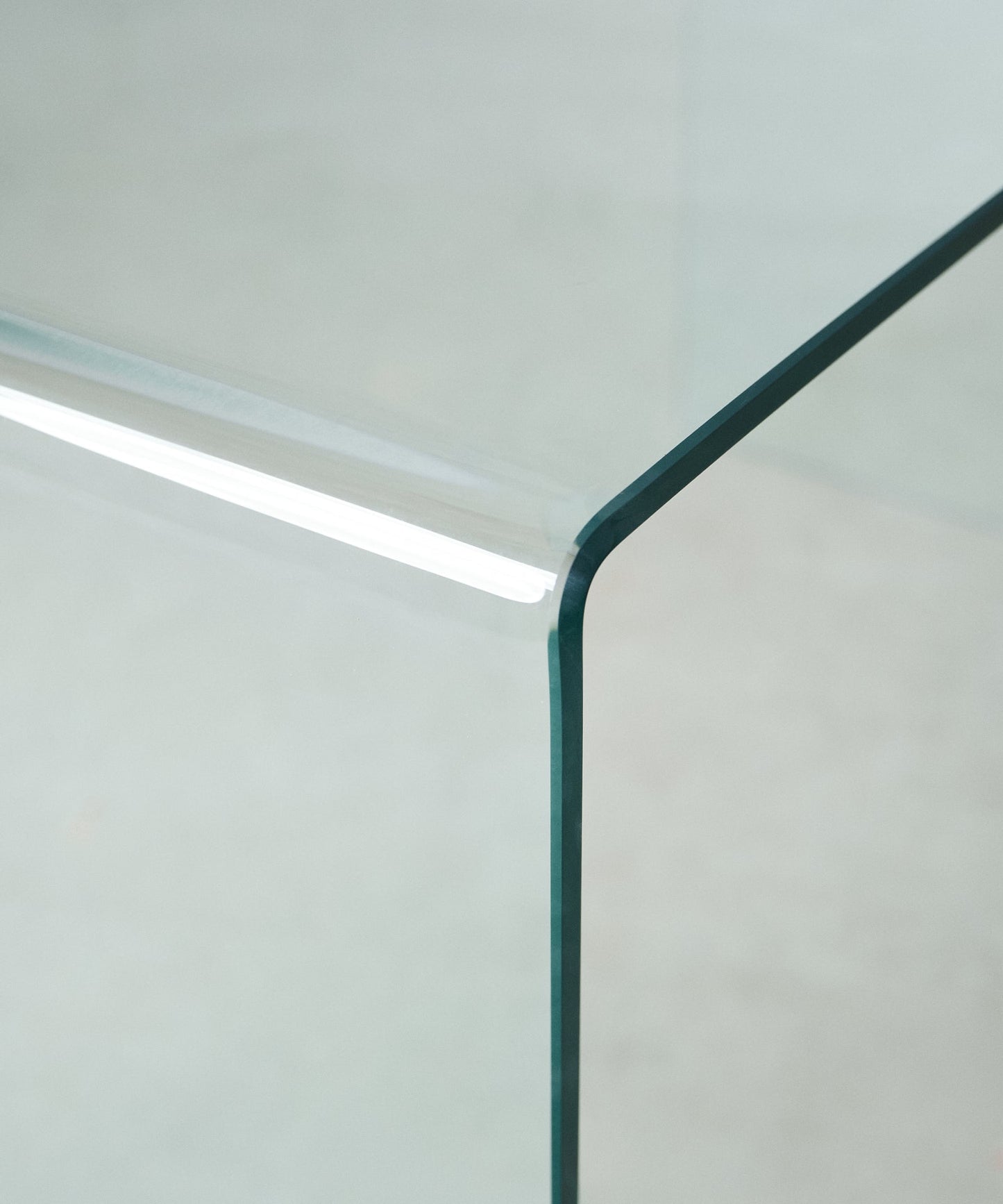 47538180850001 Mesa Escritorio de Cristal Cheval 125 cm Consolas Northdeco