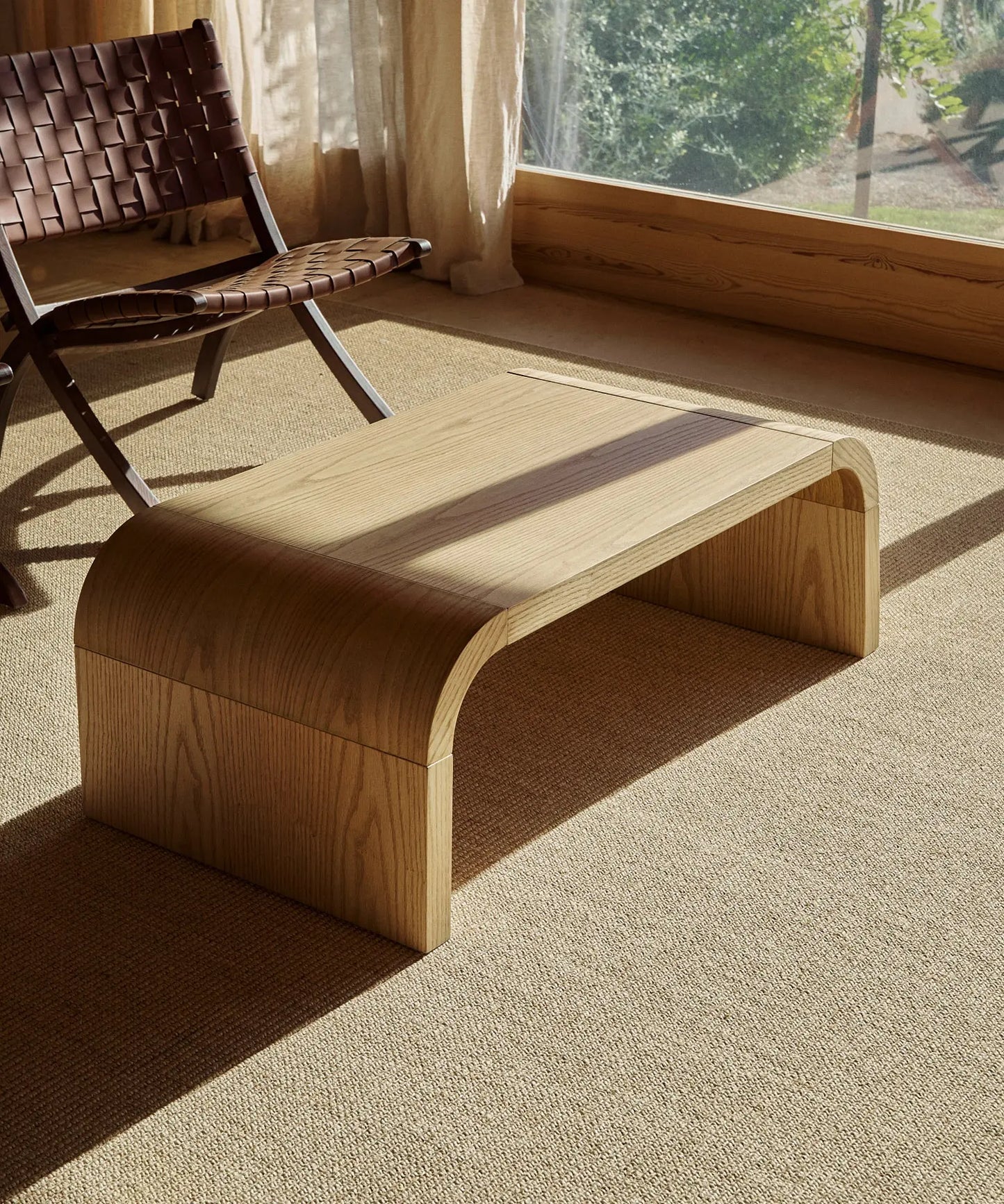 55503045722498 Mesa de Centro Rectangular en Madera Jade (110 cm) Mesas de Madera Northdeco