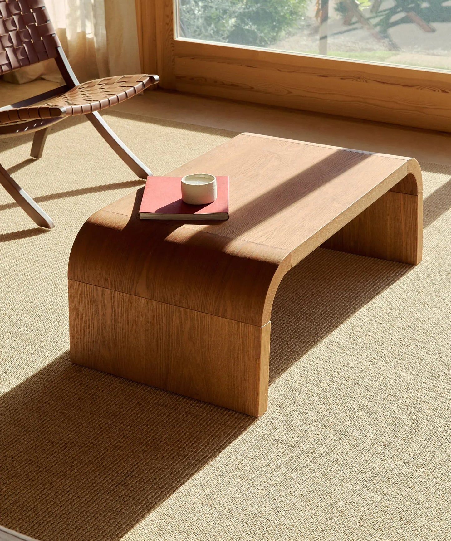 55503045755266 Mesa de Centro Rectangular en Madera Jade (110 cm) Mesas de Madera Northdeco