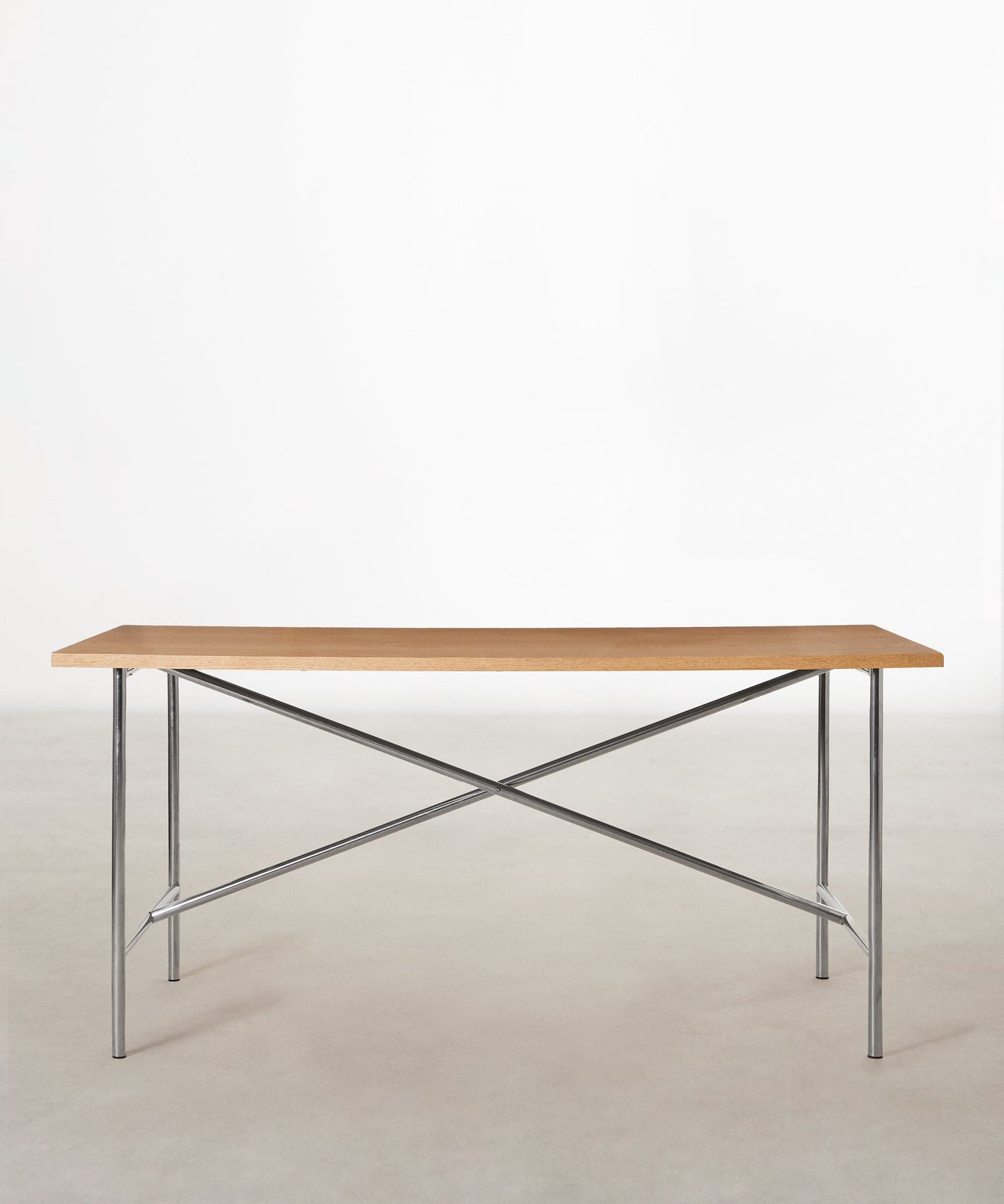 55097167118722 Mesa de Comedor Rectangular en Madera y Metal Minel (160x80cm) Mesas de Madera Northdeco