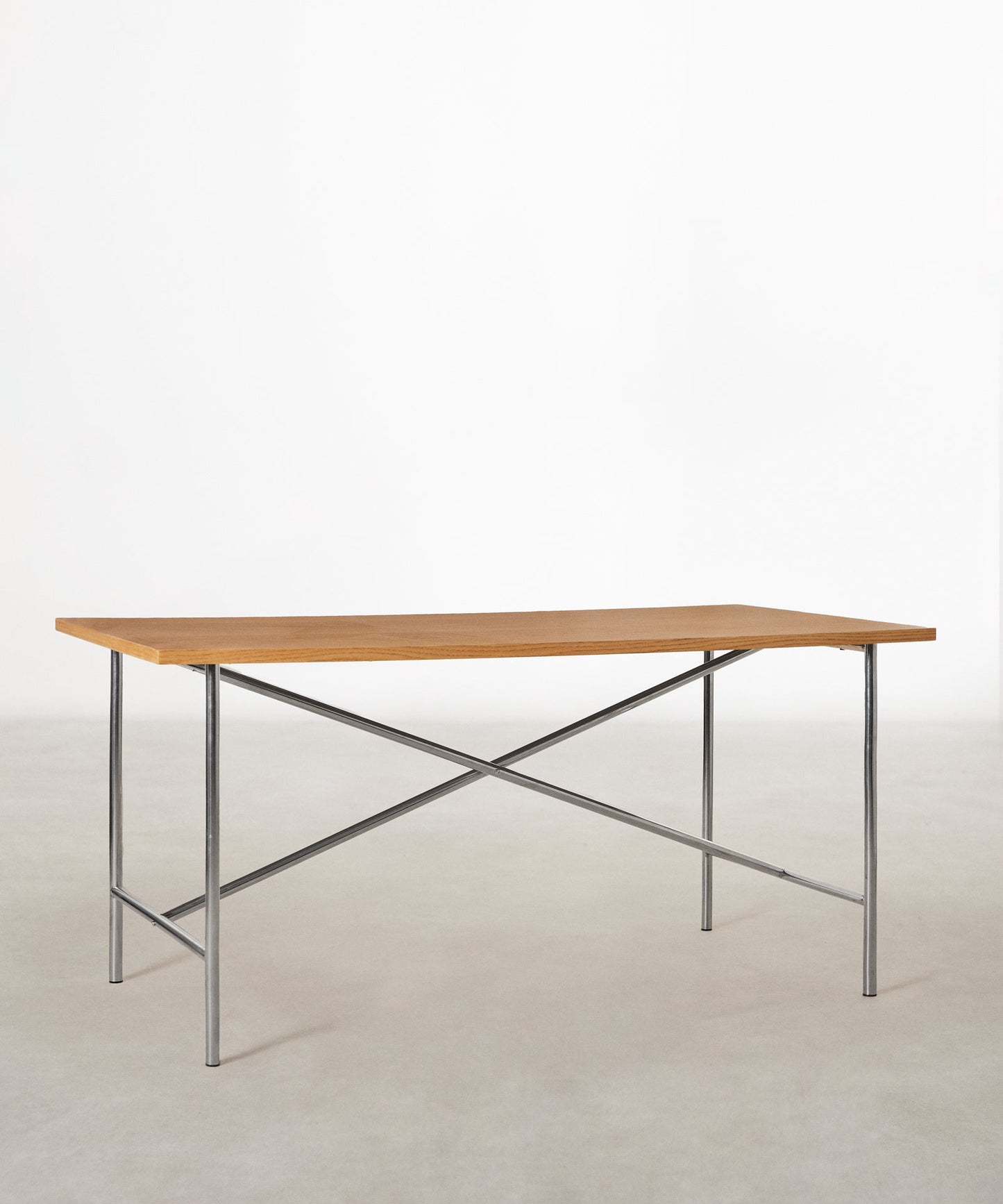 55097167118722 Mesa de Comedor Rectangular en Madera y Metal Minel (160x80cm) Mesas de Madera Northdeco