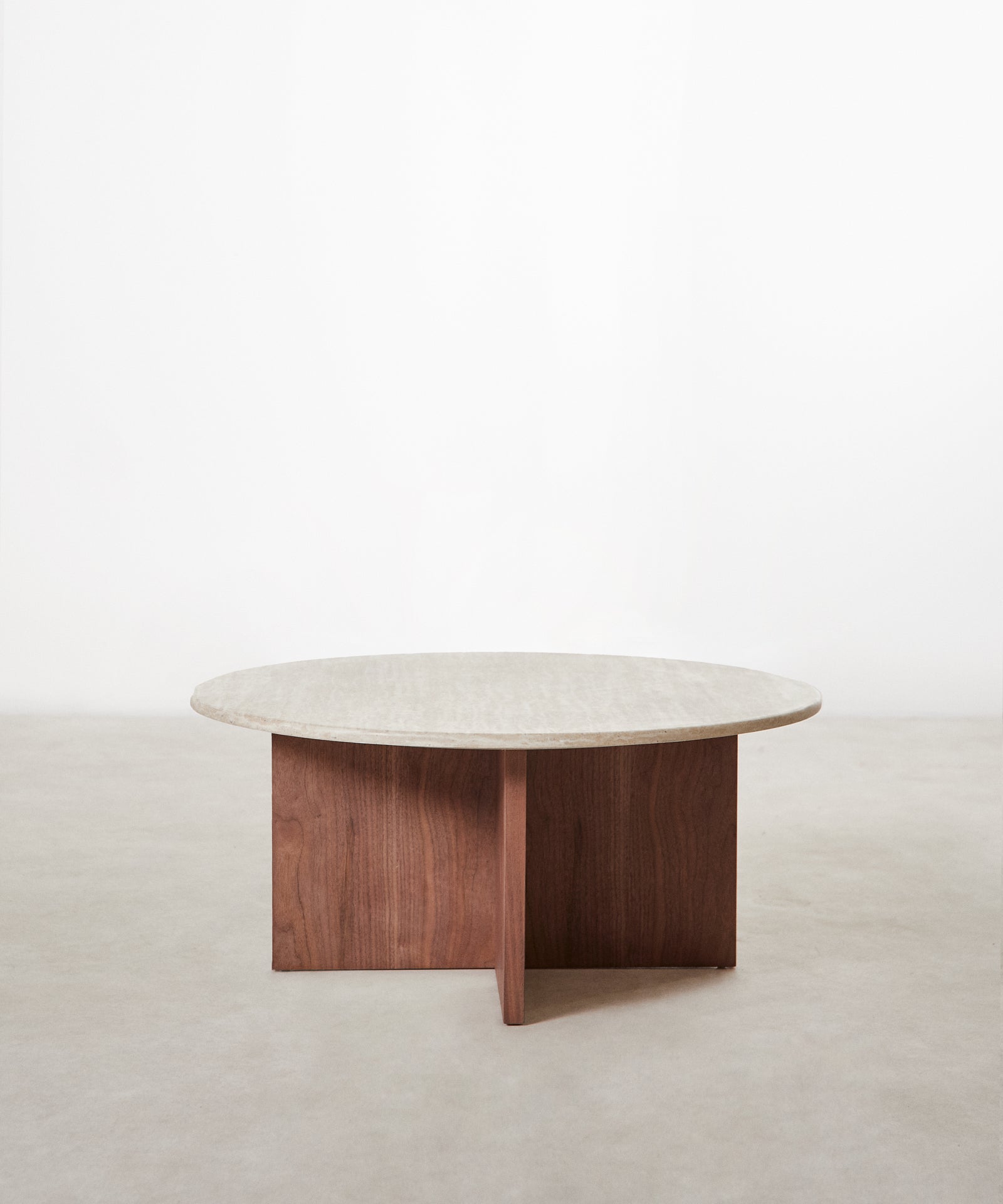 55382949495170 Mesa de Centro en look Travertino Tori (36x80) Mesa de centro Northdeco