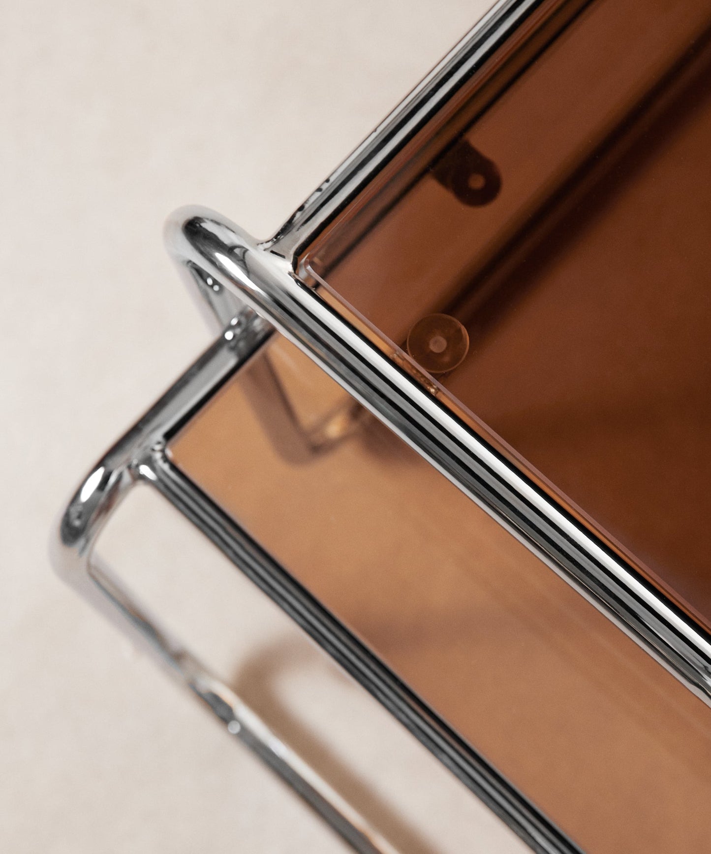 55253246312834 Mesas de Centro en Acero y Cristal Templado Lesvos Mesas Auxiliares Northdeco