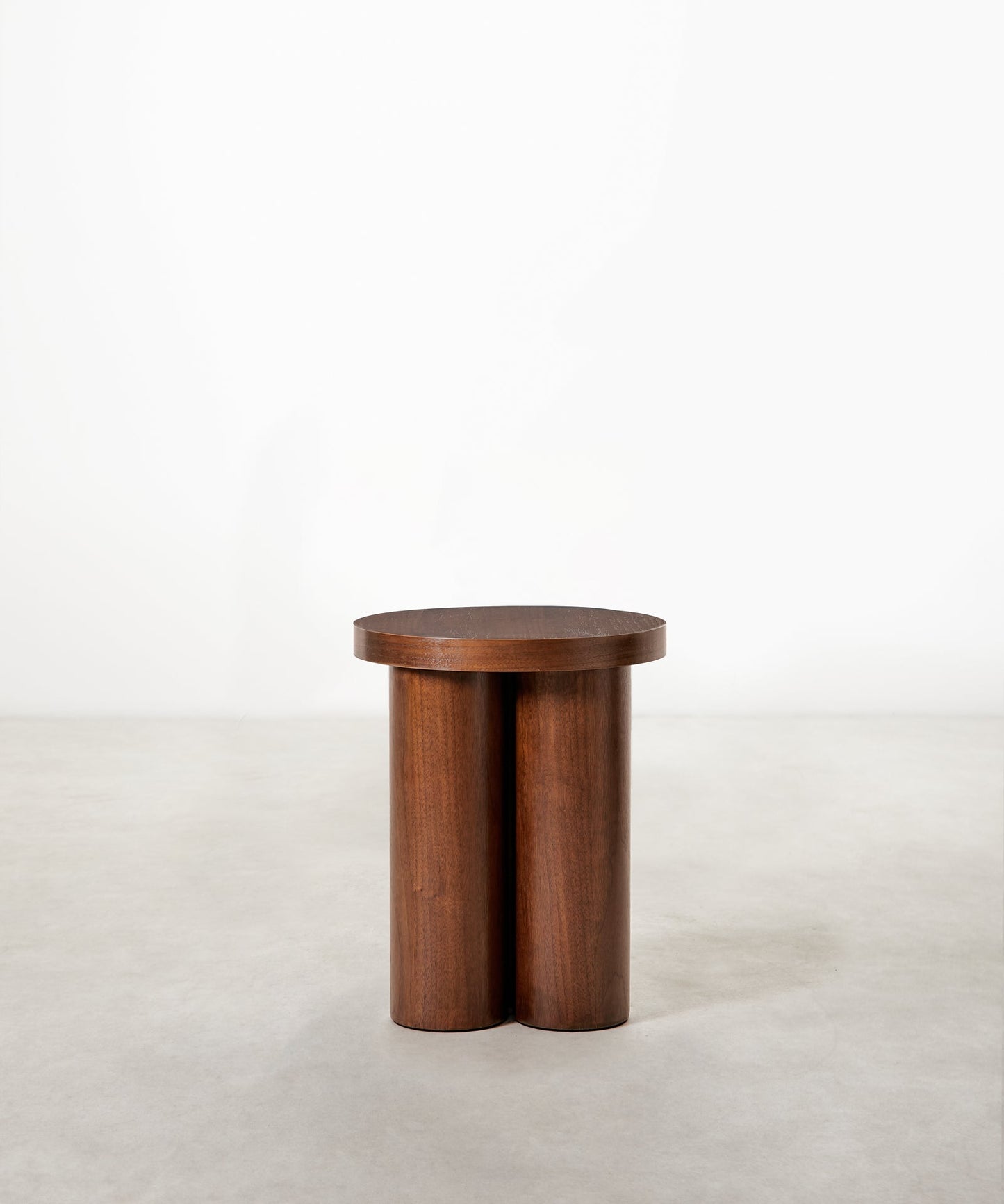 55503171551618 Mesita auxiliar de madera Arvin (50x50 cm) Mesas de Madera Northdeco