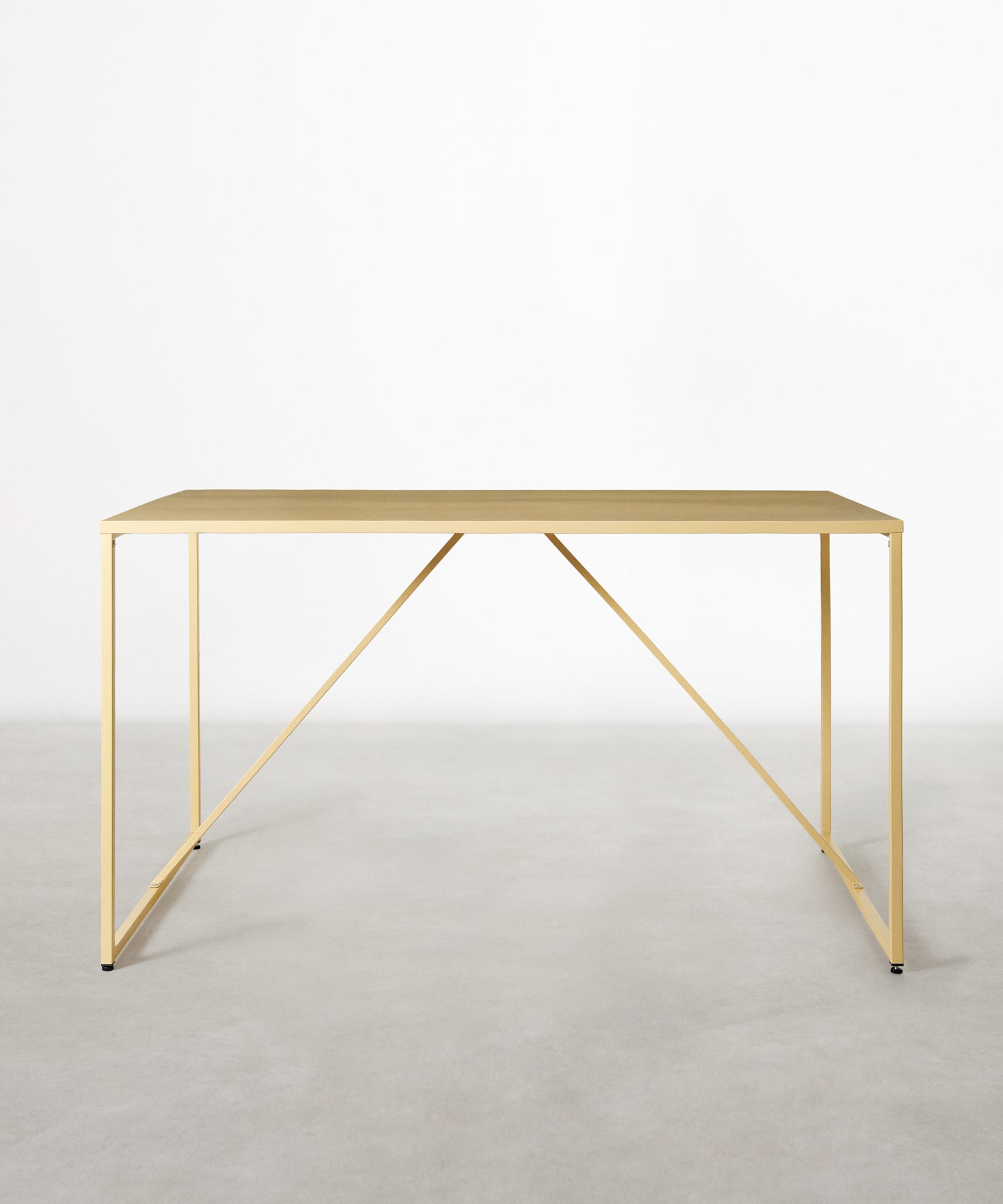 55822973010306 Mesa de Escritorio en Acero Laminado Varek Mesas Northdeco