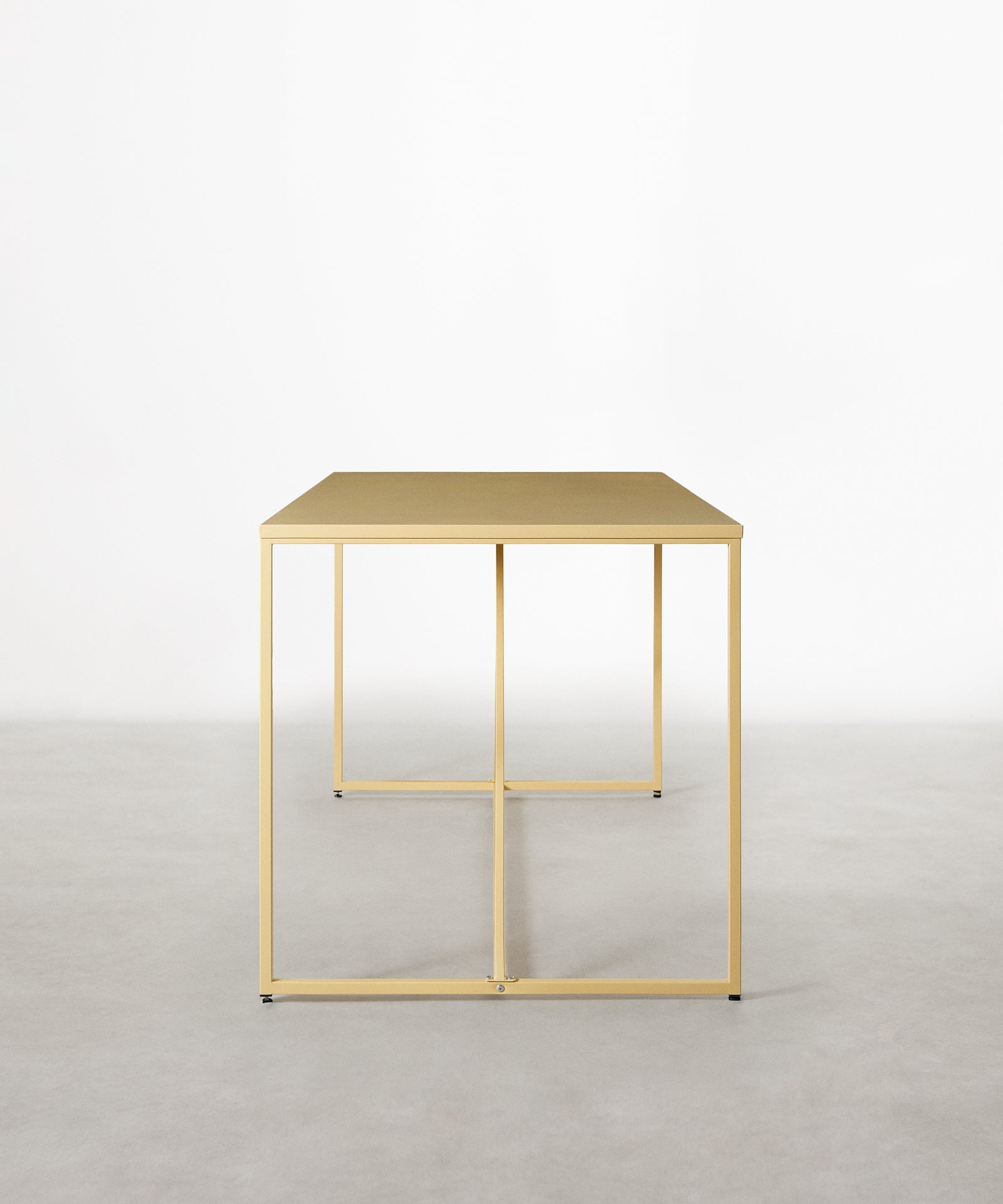 55822973010306 Mesa de Escritorio en Acero Laminado Varek Mesas Northdeco