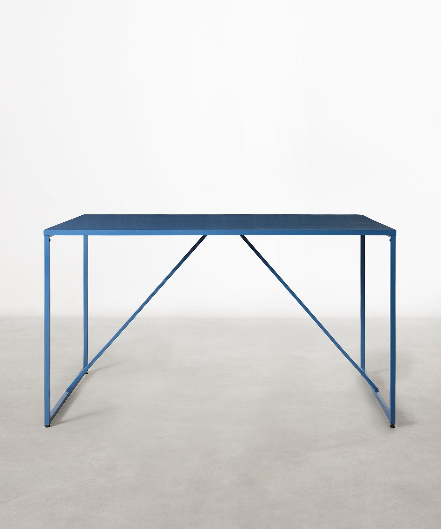 55822972977538 Mesa de Escritorio en Acero Laminado Varek Mesas Northdeco