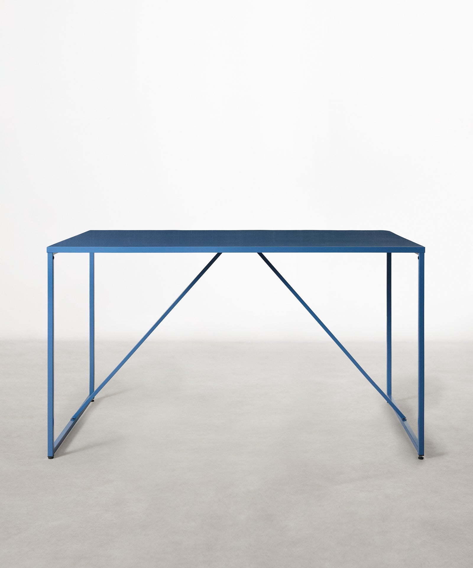 55822972977538 Mesa de Escritorio en Acero Laminado Varek Mesas Northdeco