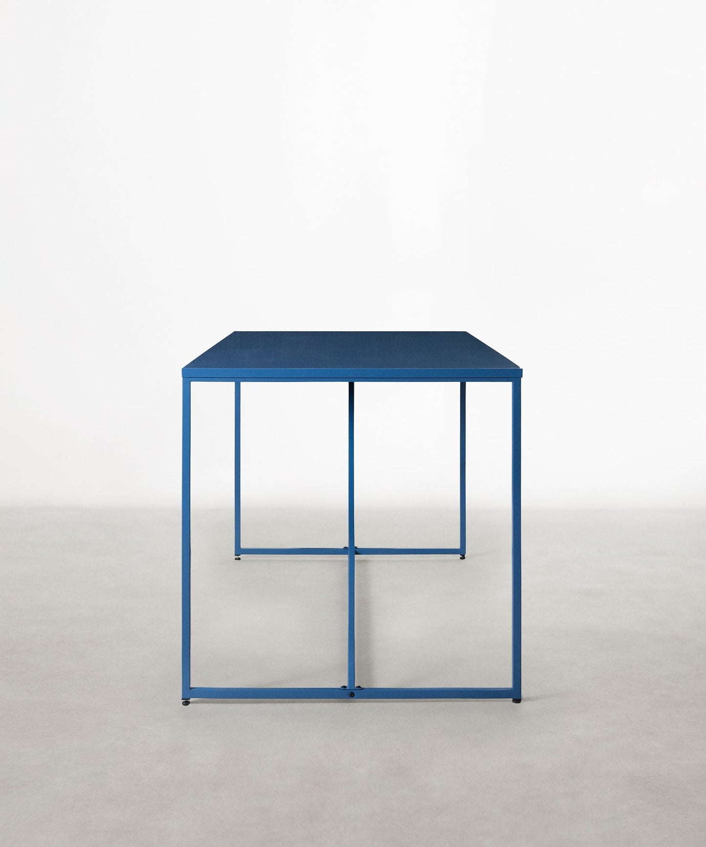 55822972977538 Mesa de Escritorio en Acero Laminado Varek Mesas Northdeco