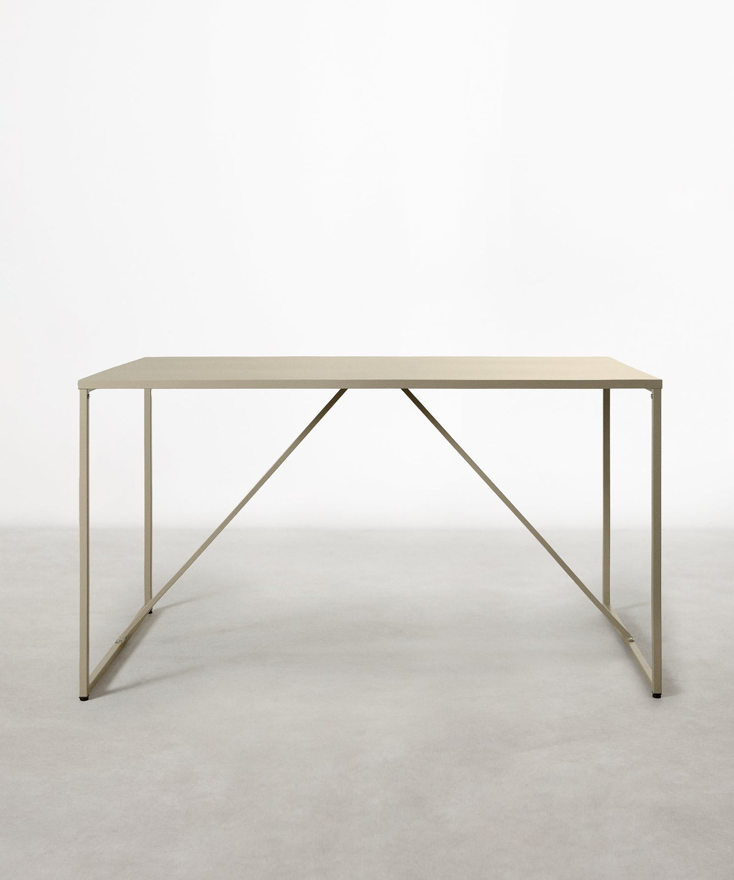 55822972944770 Mesa de Escritorio en Acero Laminado Varek Mesas Northdeco