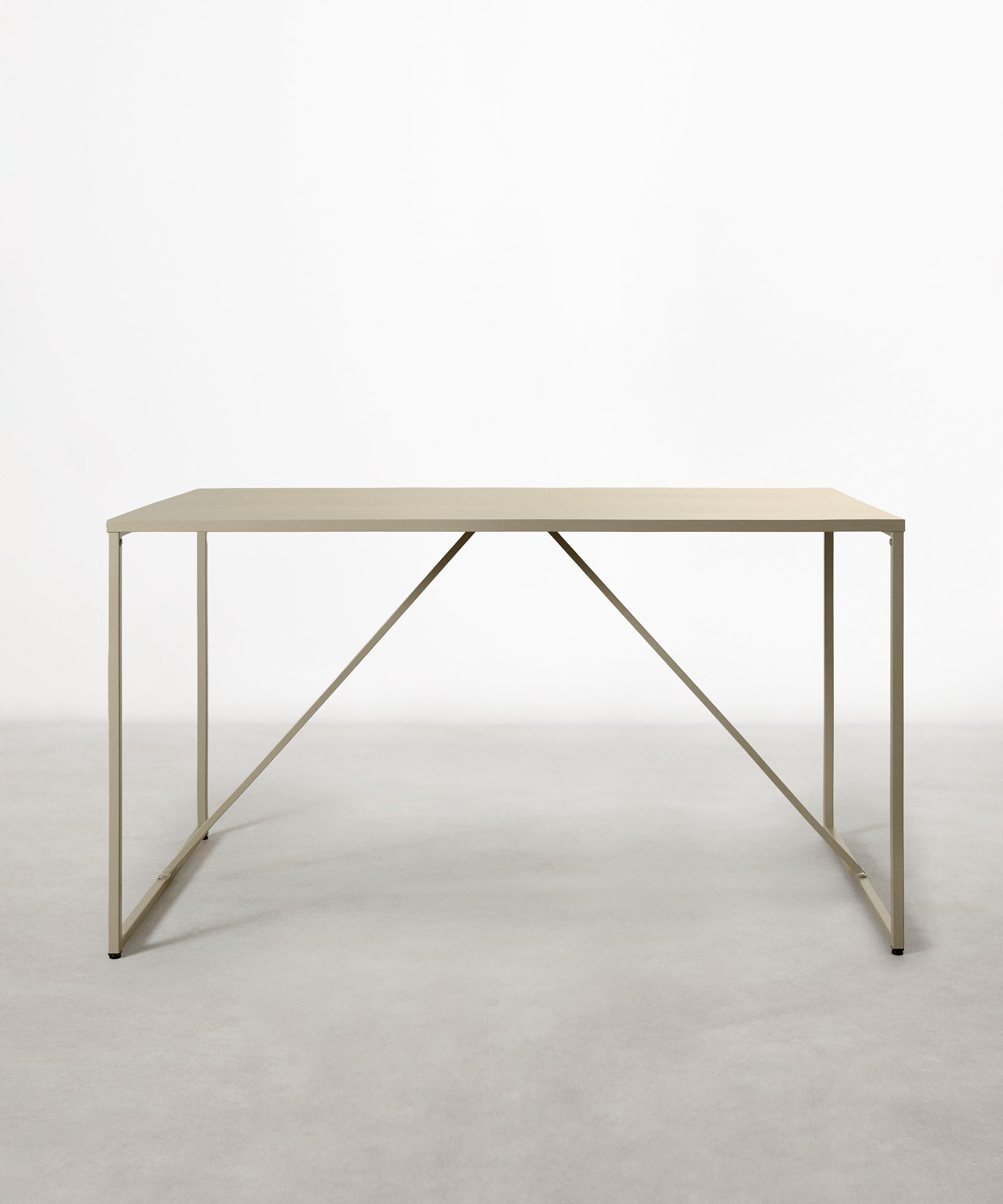 55822972944770 Mesa de Escritorio en Acero Laminado Varek Mesas Northdeco