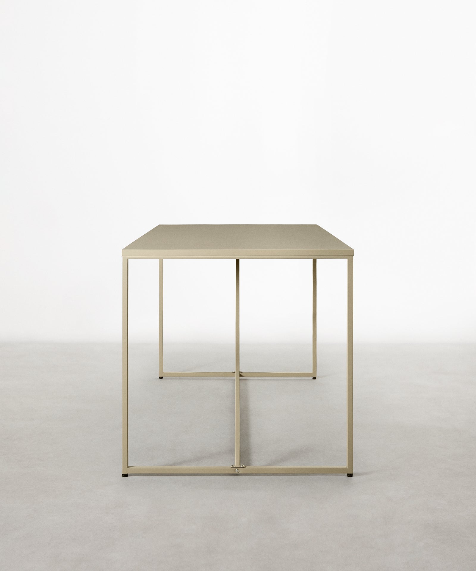 55822972944770 Mesa de Escritorio en Acero Laminado Varek Mesas Northdeco