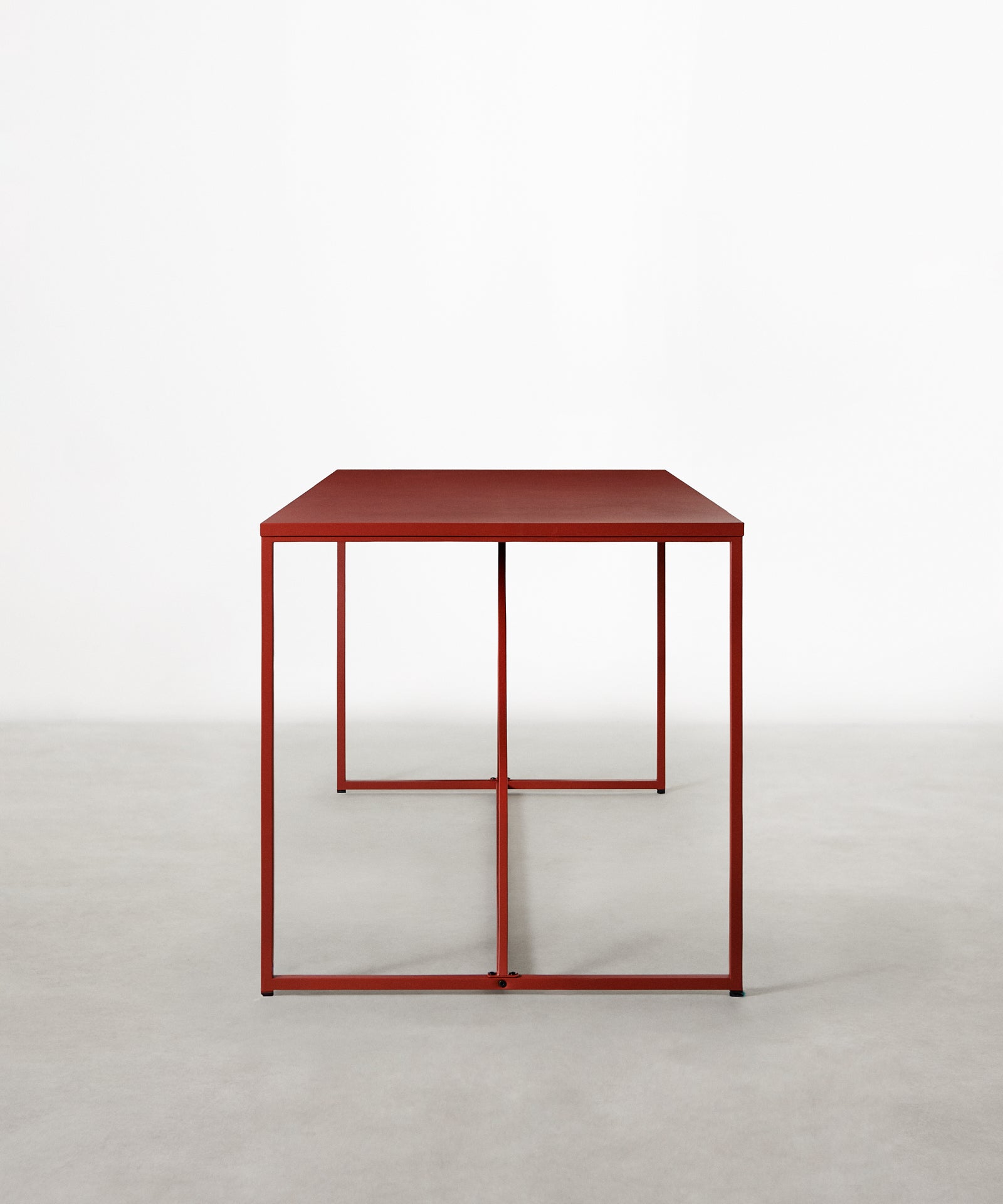 55822972912002 Mesa de Escritorio en Acero Laminado Varek Mesas Northdeco