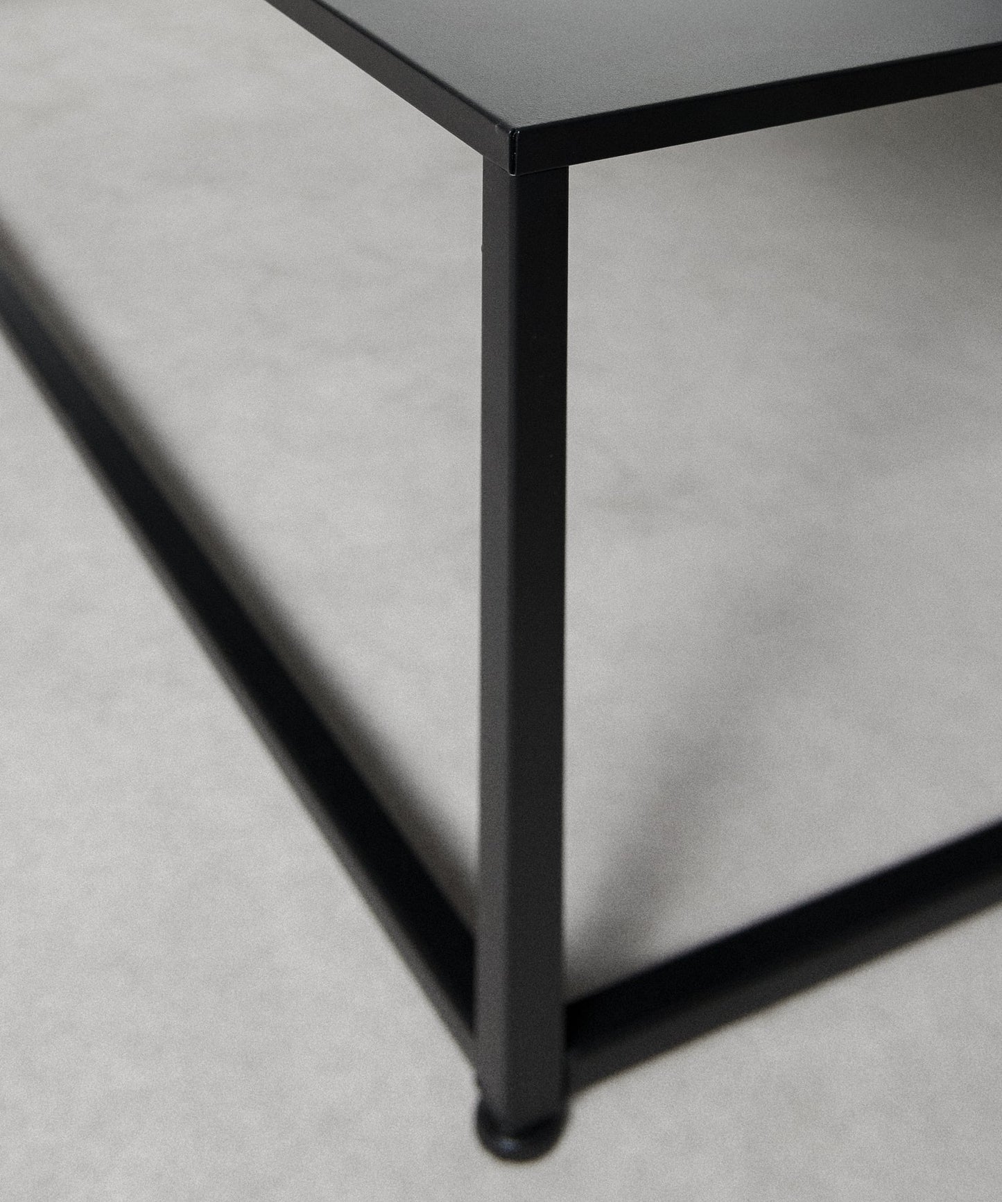 55823212118402 Mesa de Centro Cuadrada en Acero Eiron (90x90cm) Mesas Northdeco