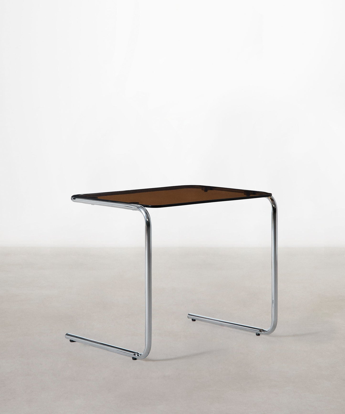 56320834601346 Mesa Auxiliar de Metal y Cristal Templado Bonet Mesas Auxiliares Northdeco