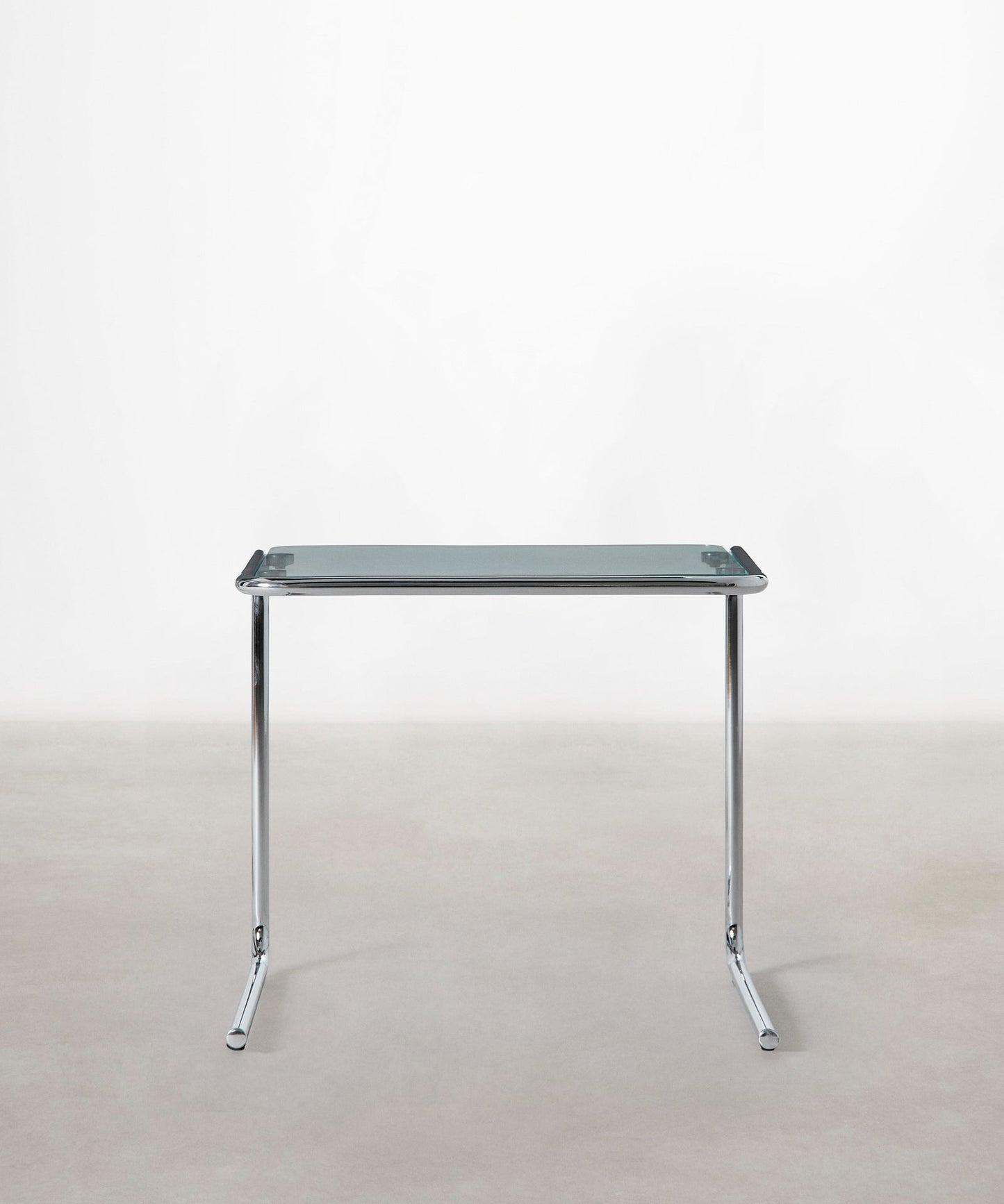 56320831259010 Mesa Auxiliar de Metal y Cristal Templado Bonet Mesas Auxiliares Northdeco