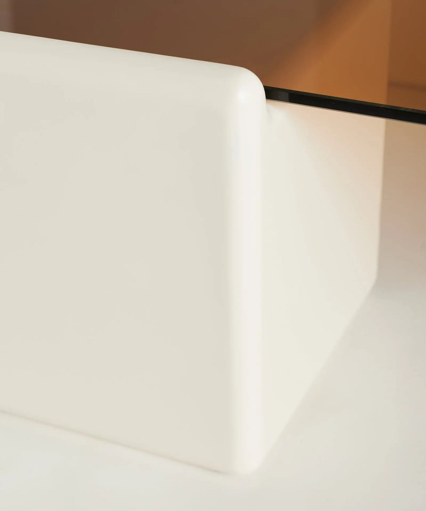 56686843527554 Mesa de Centro Rectangular de Cristal y Madera Denna (120x80cm) Mesas de Cristal Northdeco
