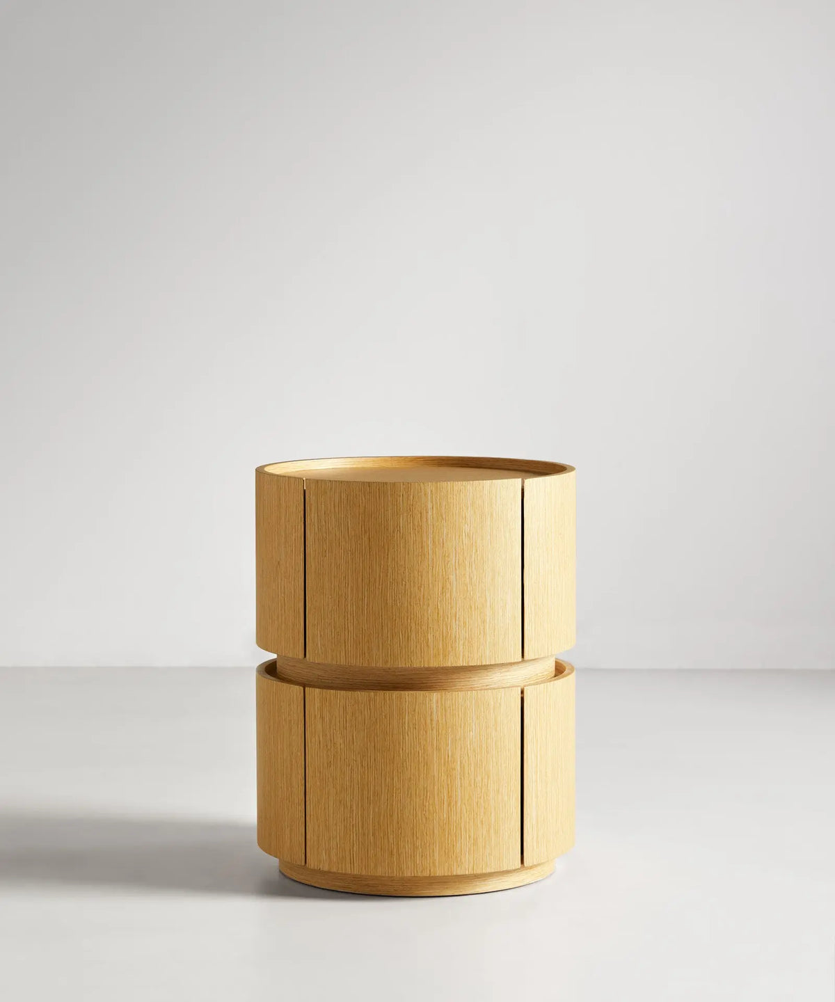 56743290110338 Mesita de Noche de Madera Ross Mesita de noche Northdeco