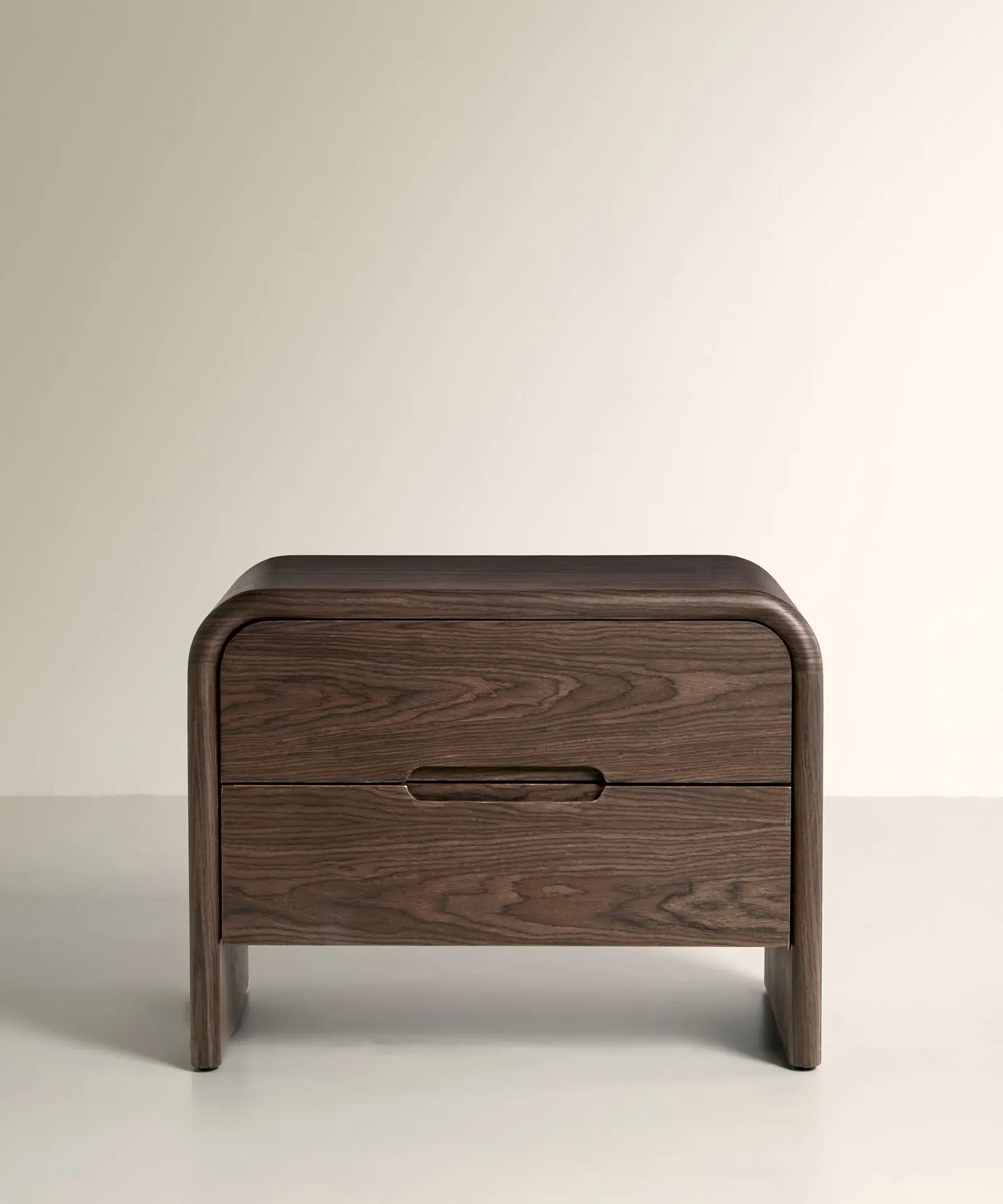 56515081929090 Mesita de Noche de Madera Araia (50x66 cm) Mesita de noche Northdeco