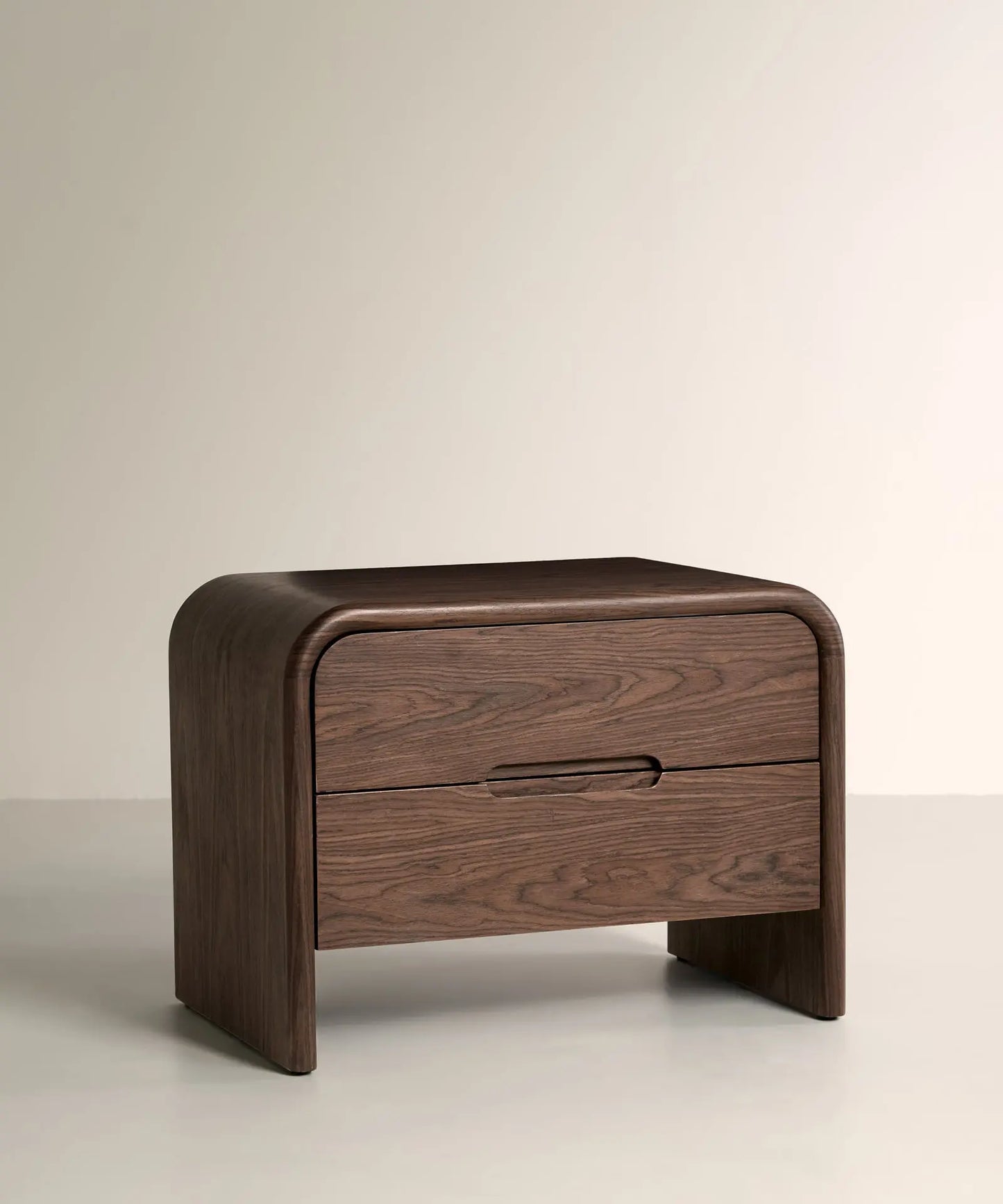 56515081929090 Mesita de Noche de Madera Araia (50x66 cm) Mesita de noche Northdeco