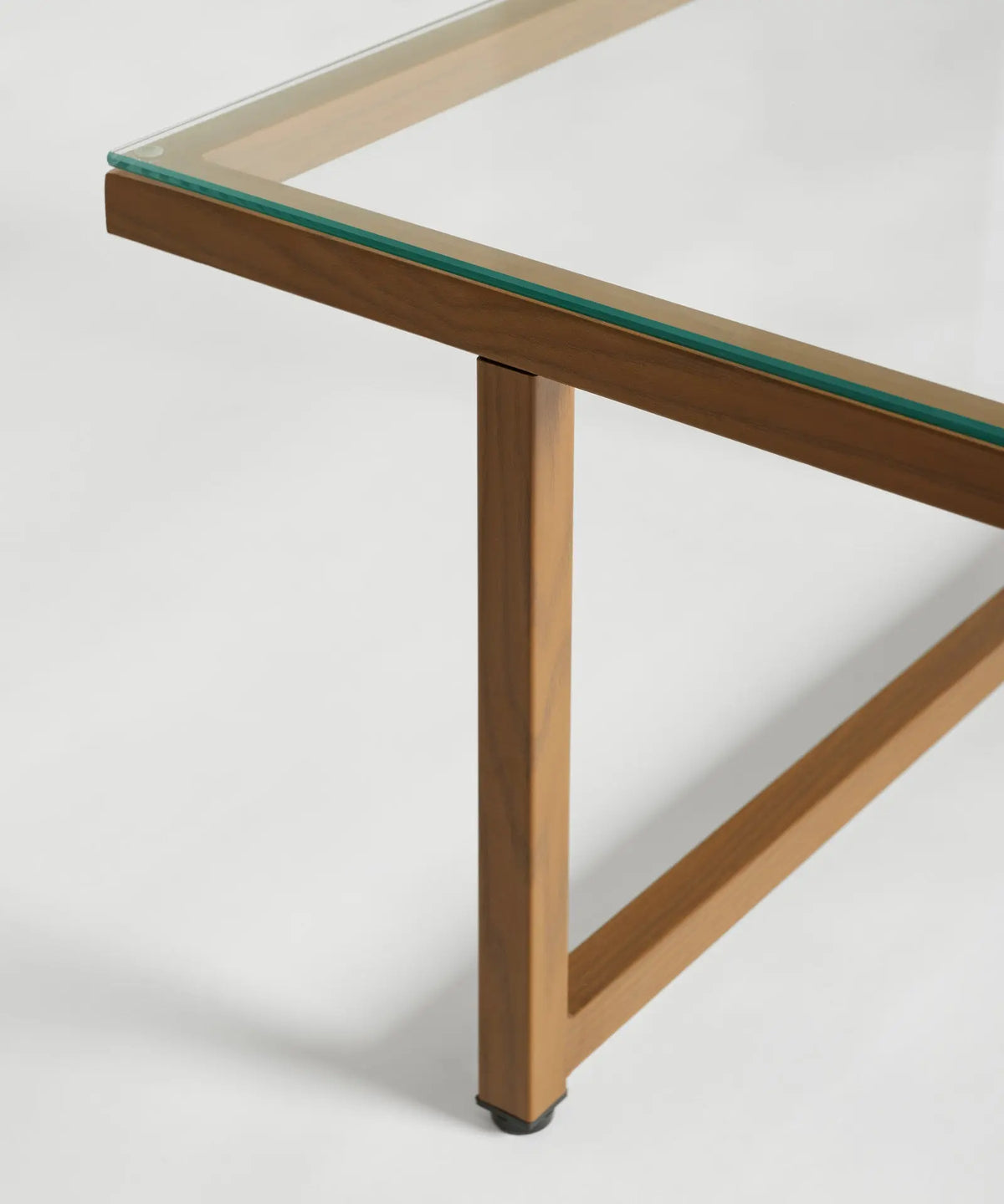 56647588413826 Mesa de Centro Rectangular de Cristal y Metal Blunt Mesas de Cristal Northdeco