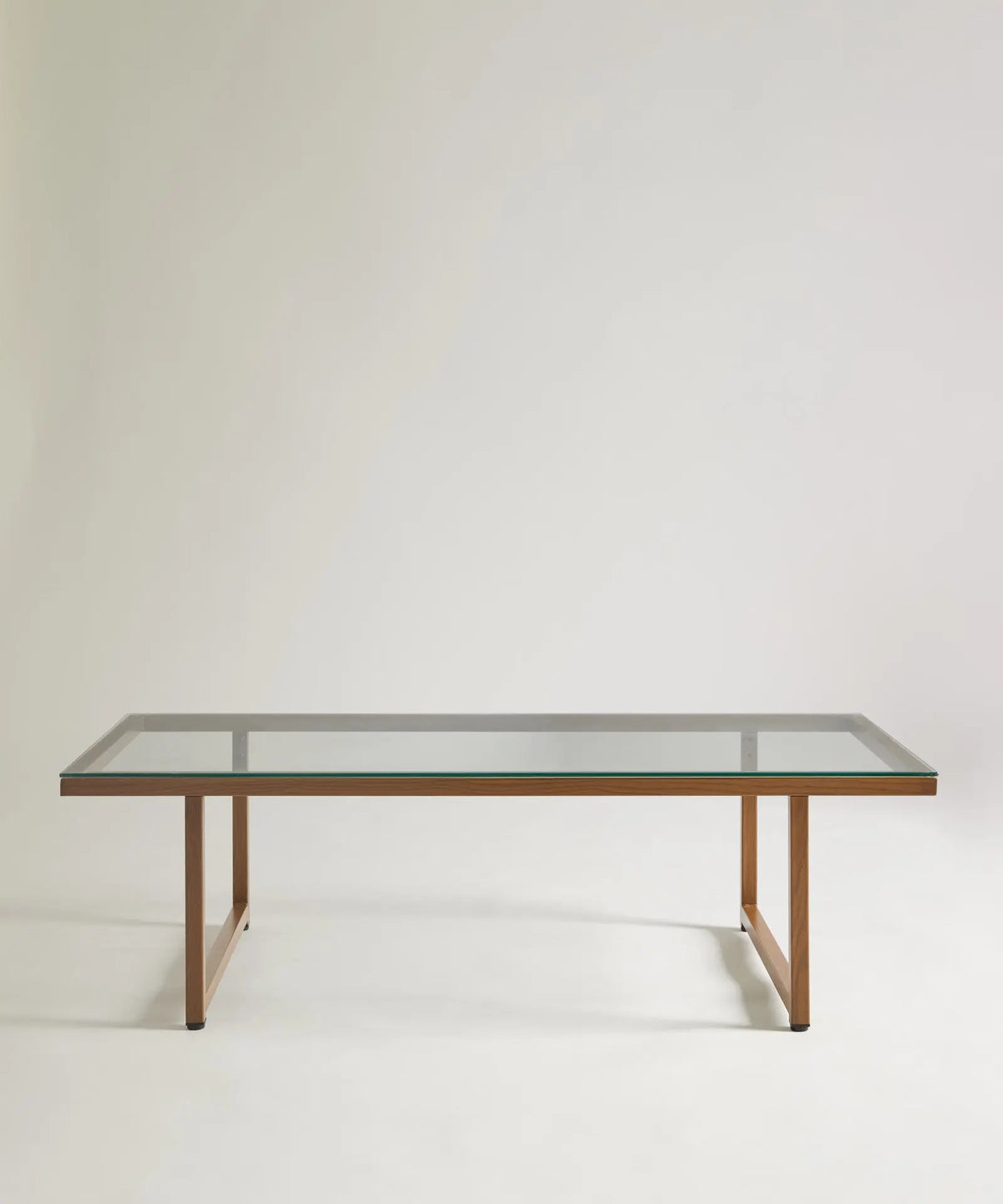 56647588413826 Mesa de Centro Rectangular de Cristal y Metal Blunt Mesas de Cristal Northdeco