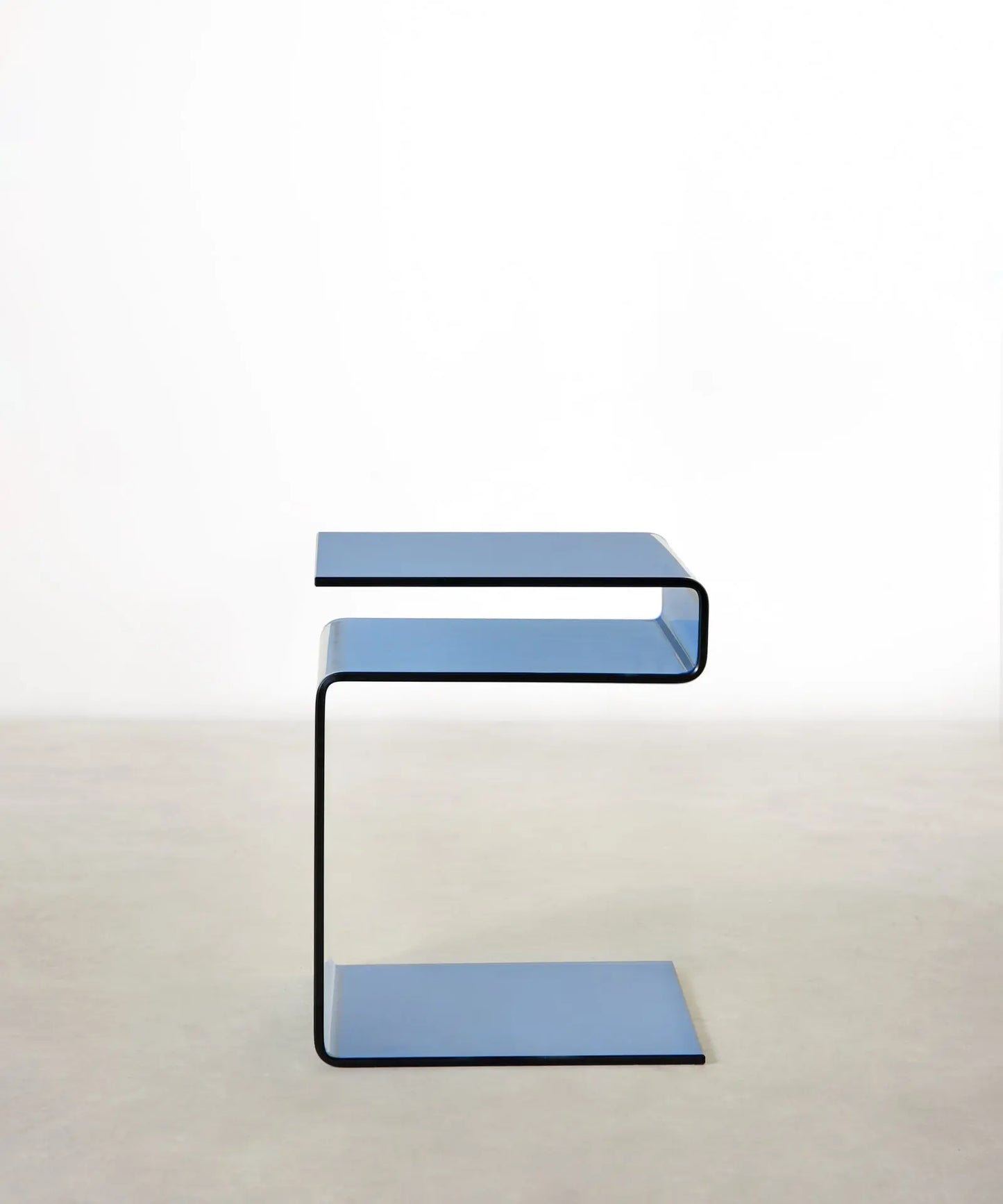 55608925127042 Mesa Auxiliar de Cristal Templado de Saura  Northdeco