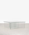 49058387820881 Mesa de Cristal Cuadrada Alessandra (90x90 cm) Mesas de Cristal Northdeco