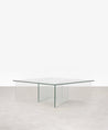 49058387820881 Mesa de Cristal Cuadrada Alessandra (90x90 cm) Mesas de Cristal Northdeco