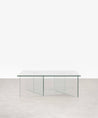 49058387820881 Mesa de Cristal Cuadrada Alessandra (90x90 cm) Mesas de Cristal Northdeco