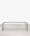 Mesa de Centro de Cristal Rectangular Suri 120 cm x 60 cm Mesas de Cristal Northdeco