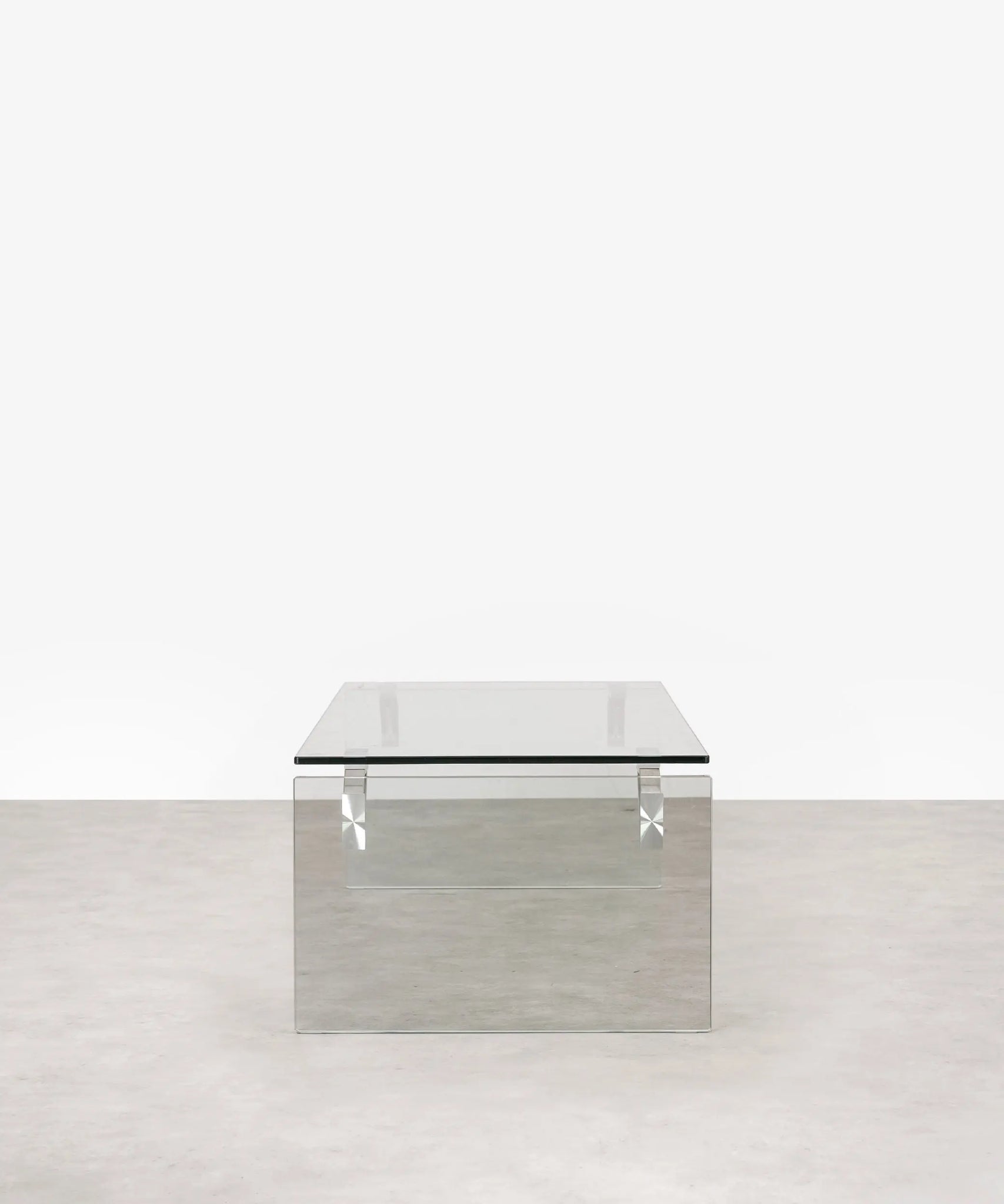 Mesa de Centro de Cristal Rectangular Suri 120 cm x 60 cm Mesas de Cristal Northdeco