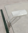 Mesa de Centro de Cristal Rectangular Suri 120 cm x 60 cm Mesas de Cristal Northdeco