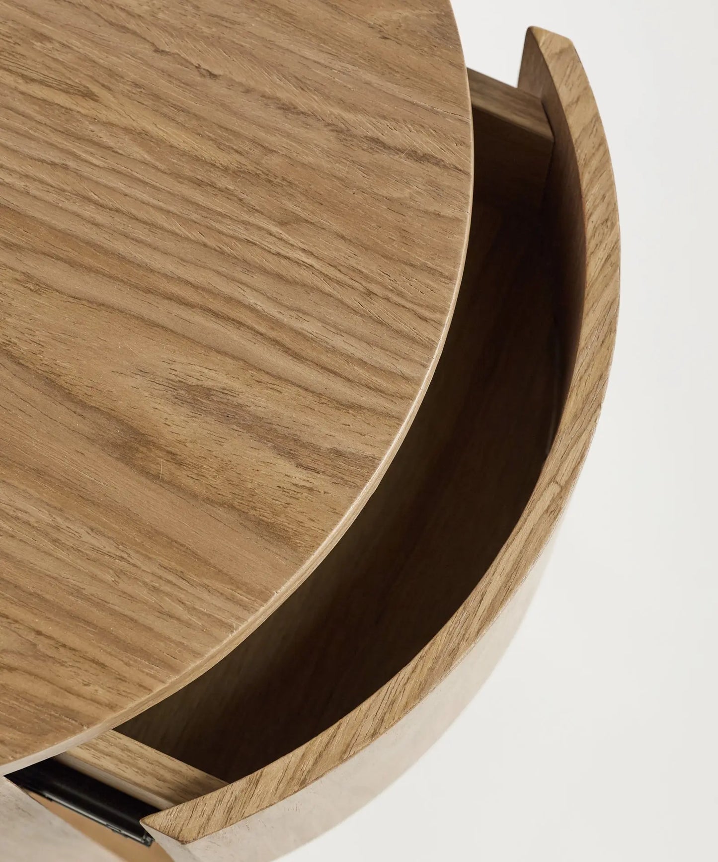 56593820025218 Mesita de Noche de Madera Abbie Mesas de Madera Northdeco