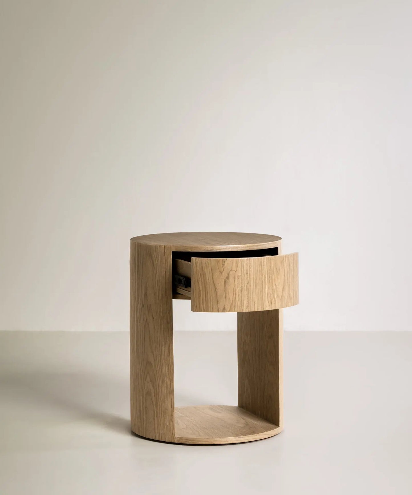56593820025218 Mesita de Noche de Madera Abbie Mesas de Madera Northdeco