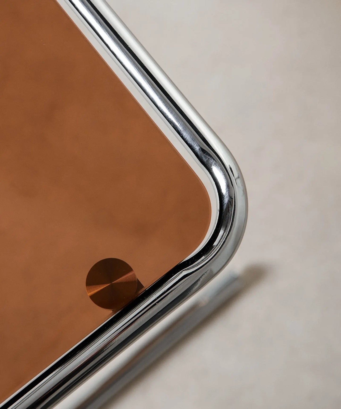 56320834601346 Mesa Auxiliar de Metal y Cristal Templado Bonet Mesas Auxiliares Northdeco